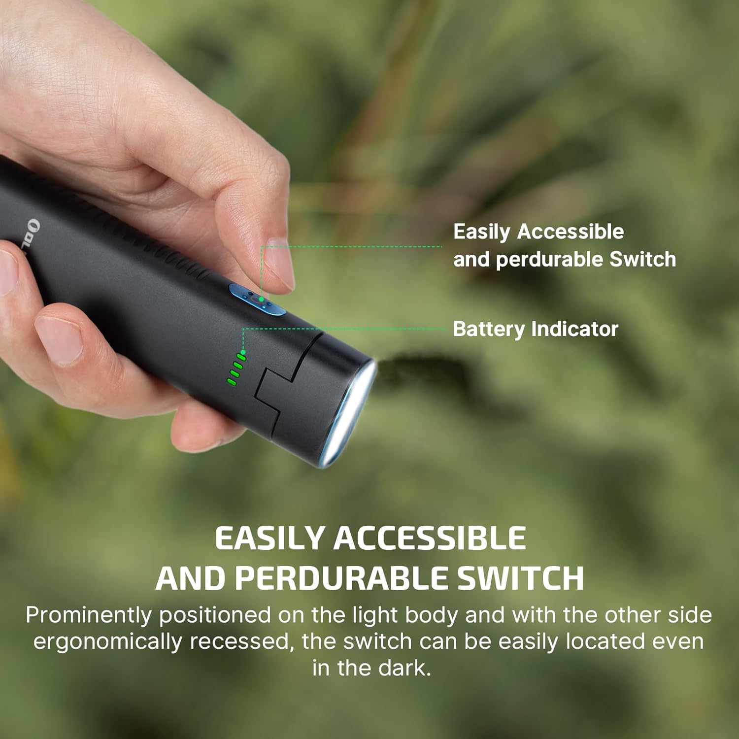 OLIGHT Arkflex Adjustable 1000 Lumens Rechargeable Handheld Flashlight