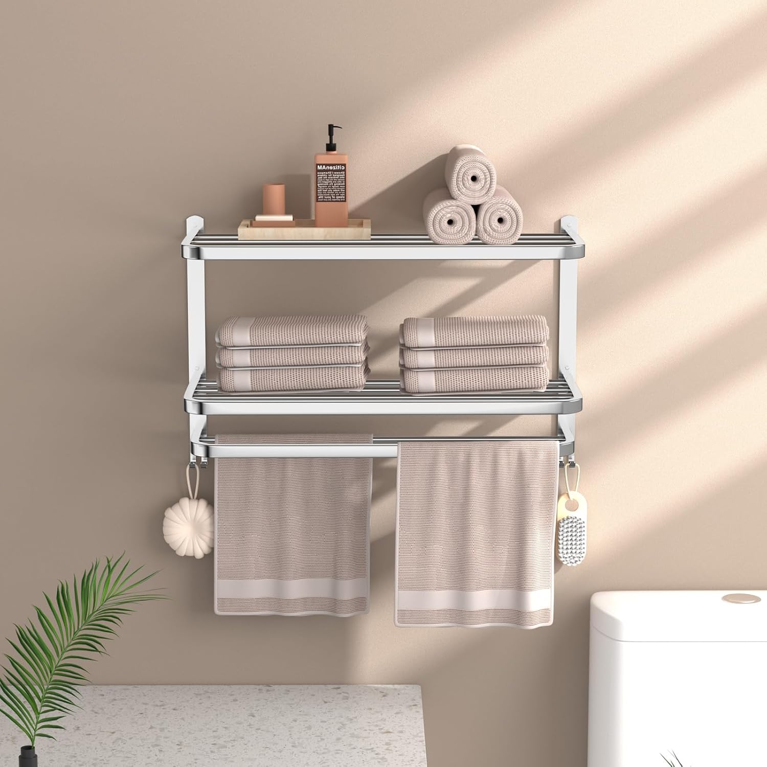 3-Tier Towel Rack for Bathroom DFS-DUDES