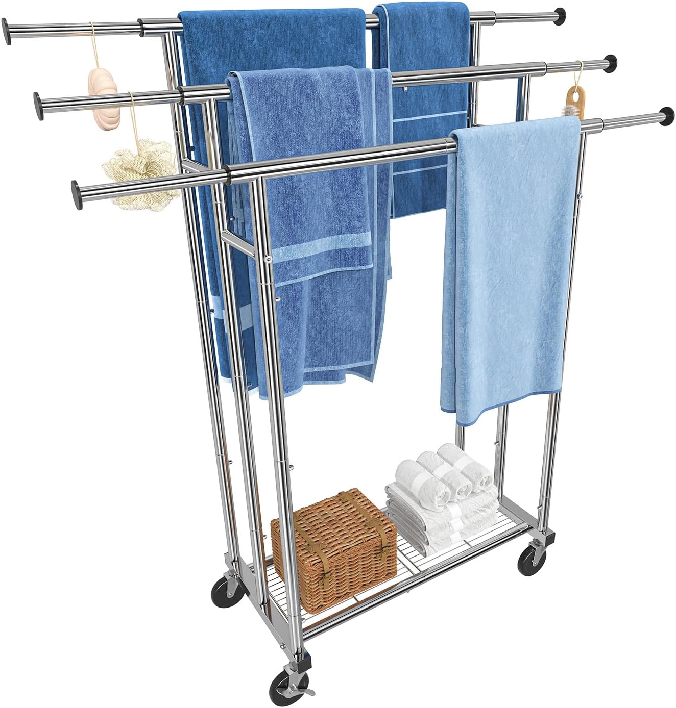 Expandable Towel Rack with Premium stainless steel
