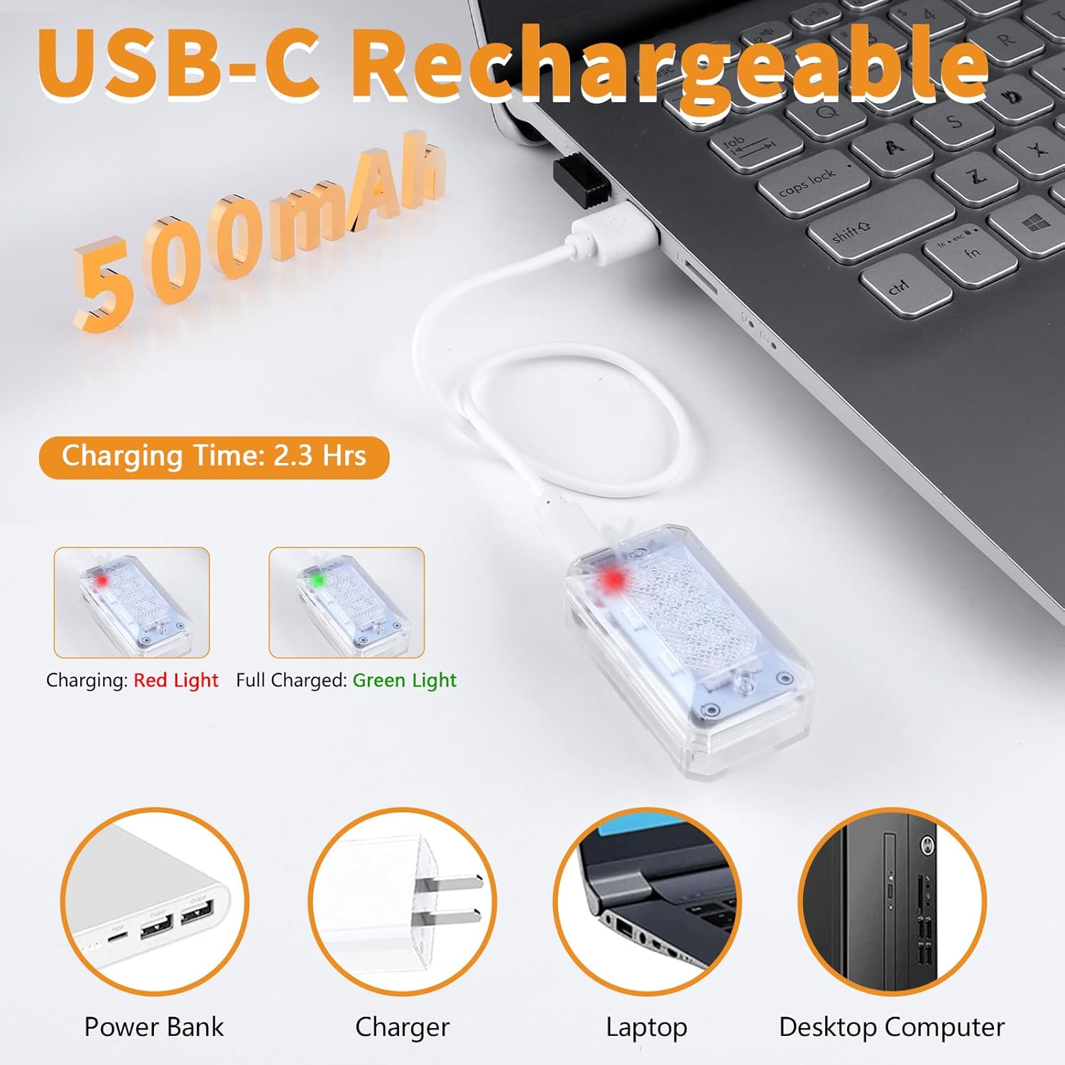 Bright Portable Safe Clips-On LED Lights