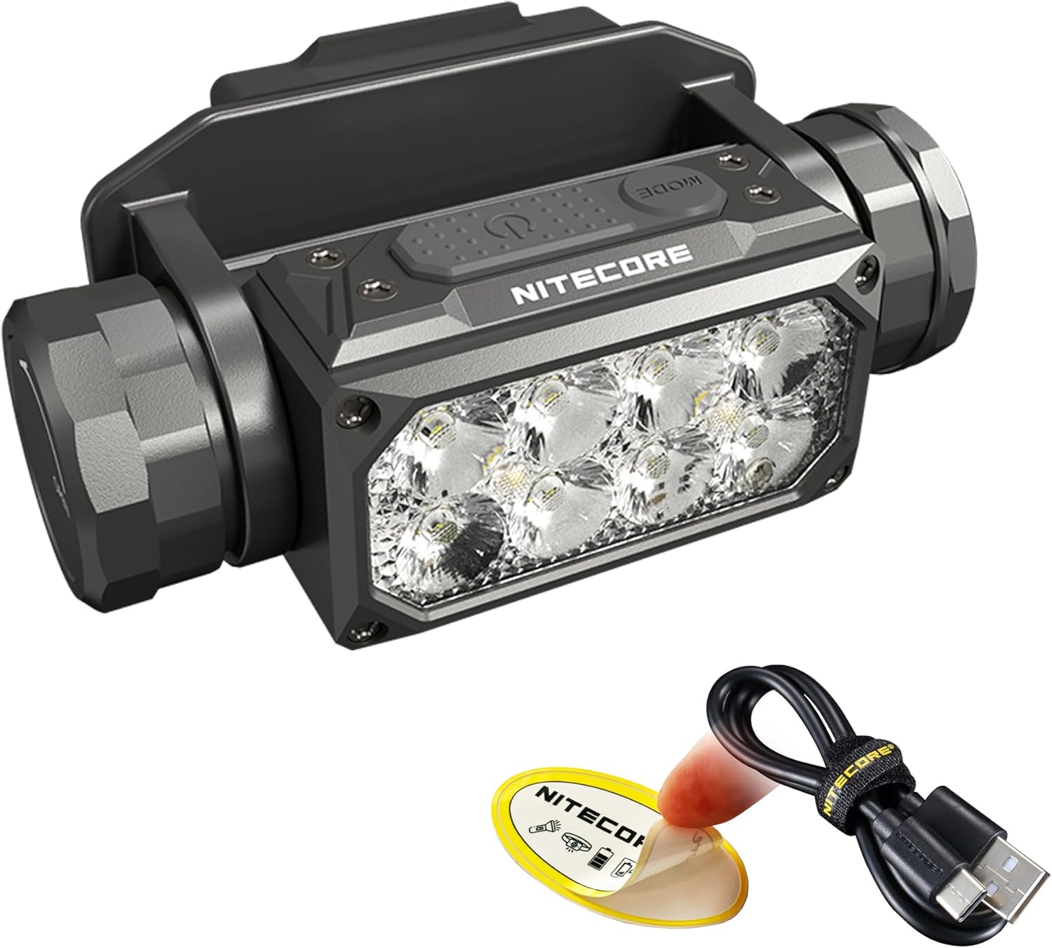 Tactical Helmet Light - 2000 Lumens with 243 Yrd Range