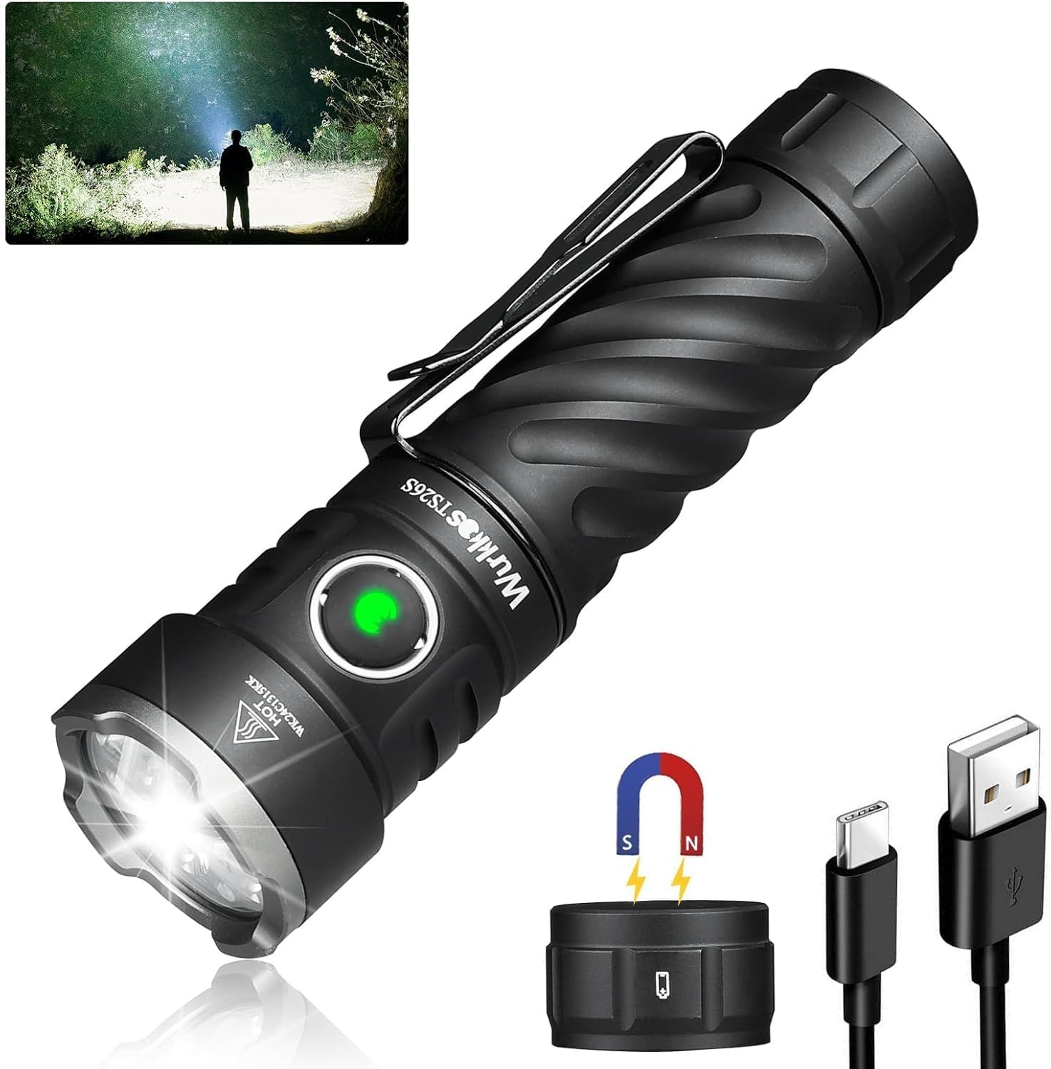 Wurkkos TS26S Small Powerful Flashlight
