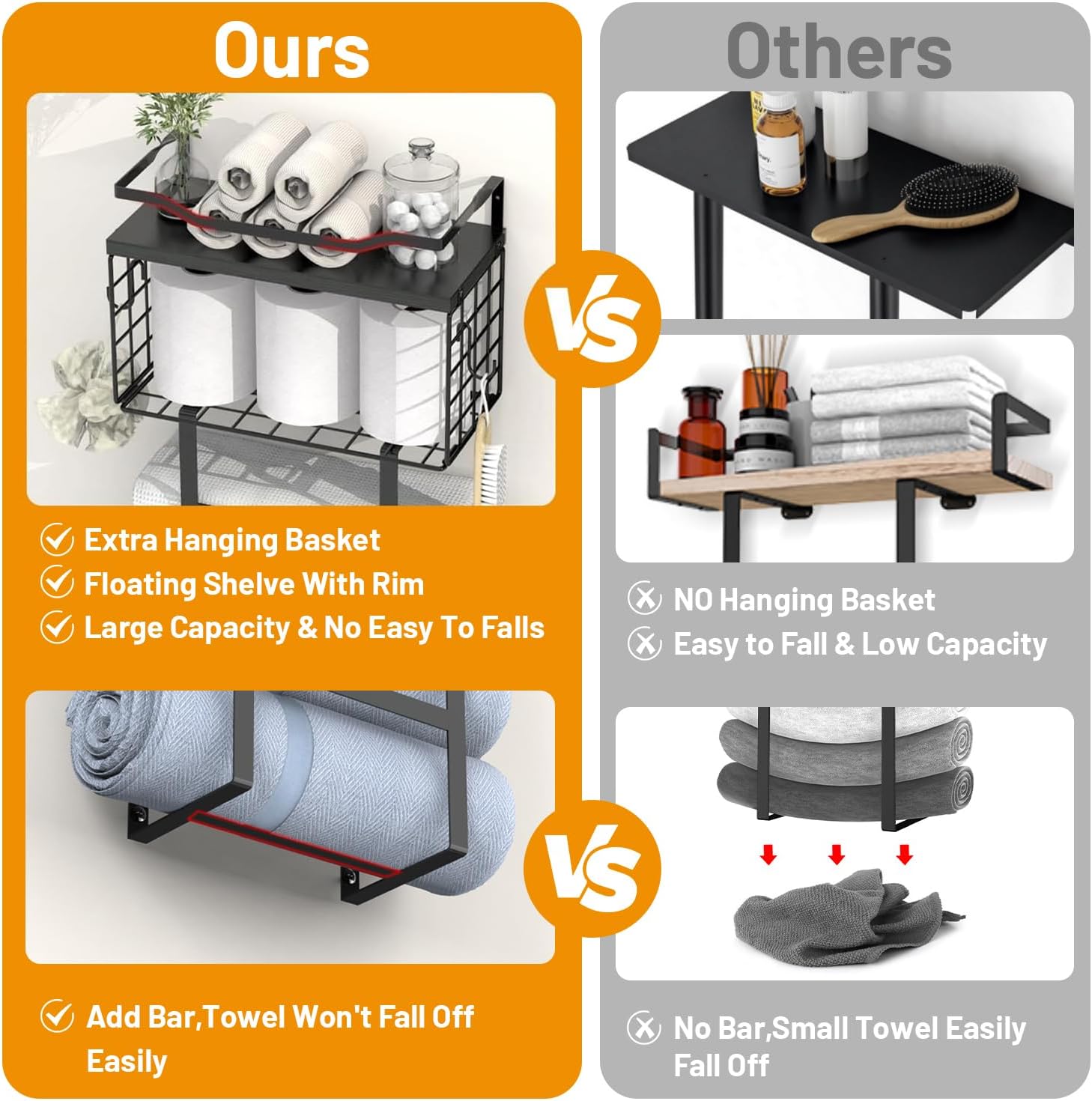 10-in-1 Towel Organizer