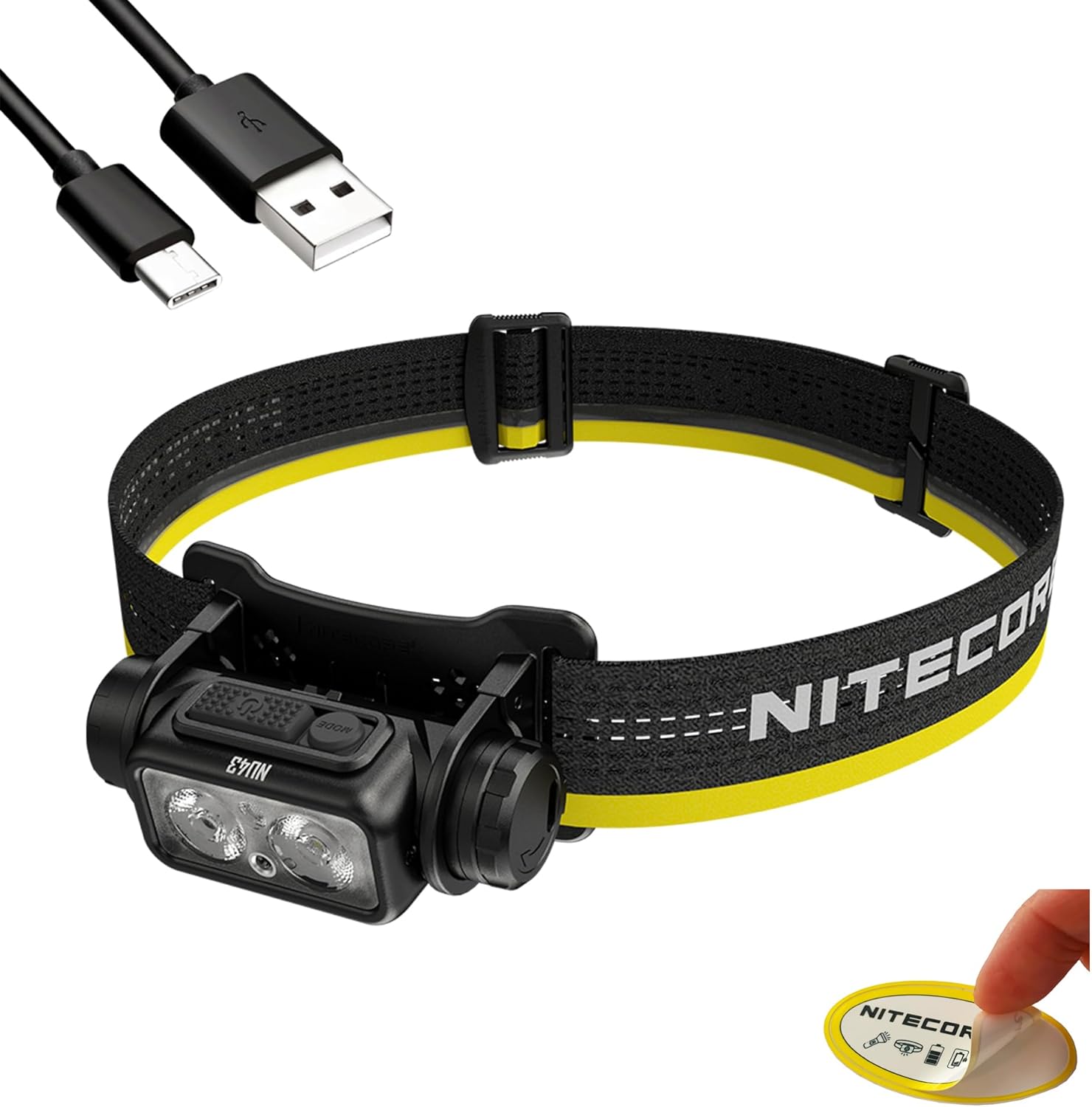 Nitecore NU43 Rechargeable Headlamp