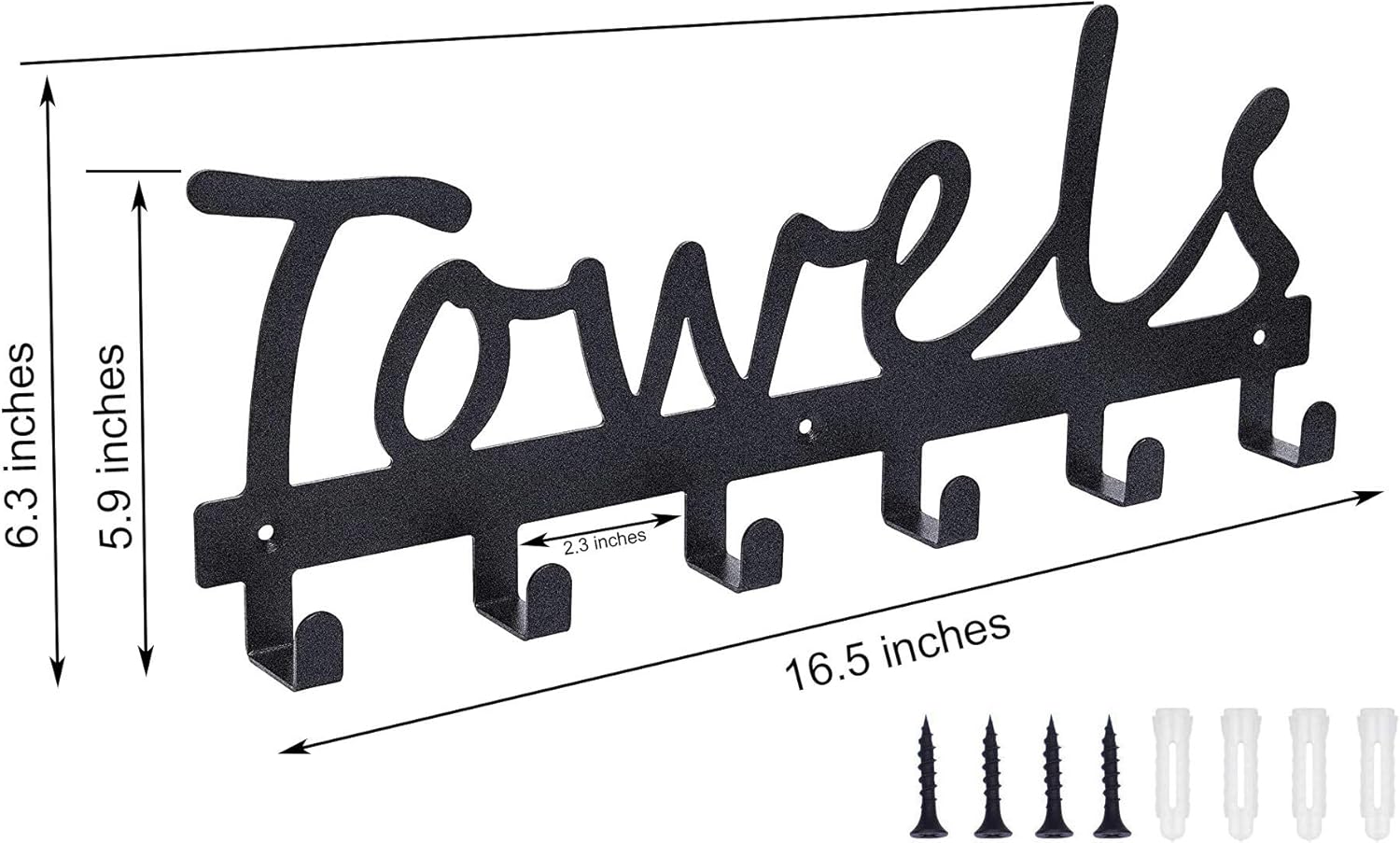 Eywlwaar Metal Towel Rack