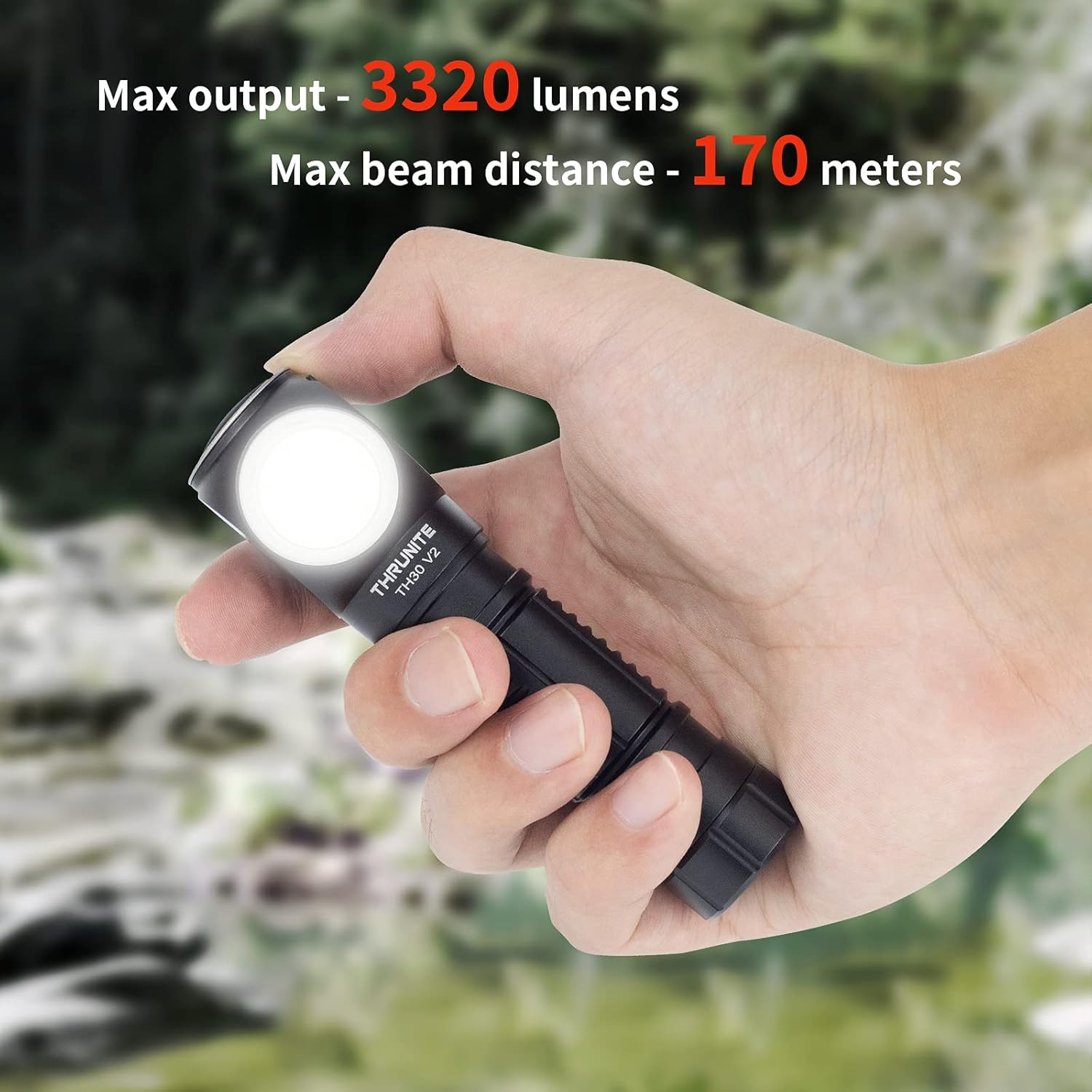 ThruNite TH30 V2 LED Headlamp - Bright Durable and Reliable