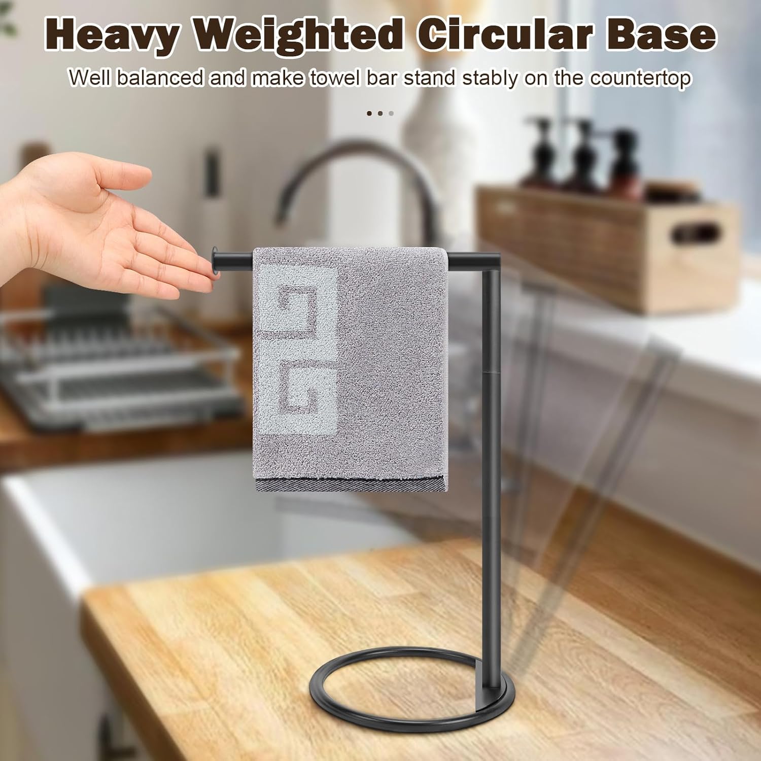 NearMoon Hand Towel Holder Stand