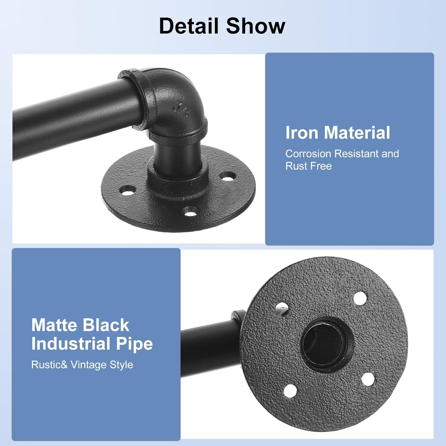 Durable Pipe Towel Holder