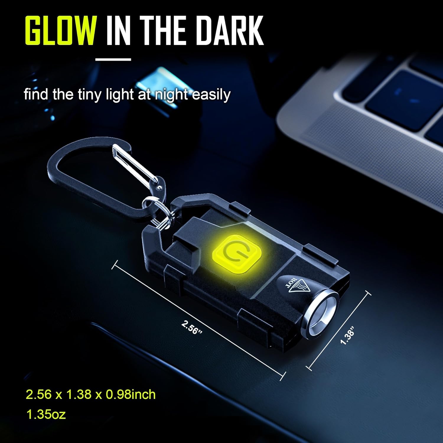 500Lumens Small Keychain Flashlight