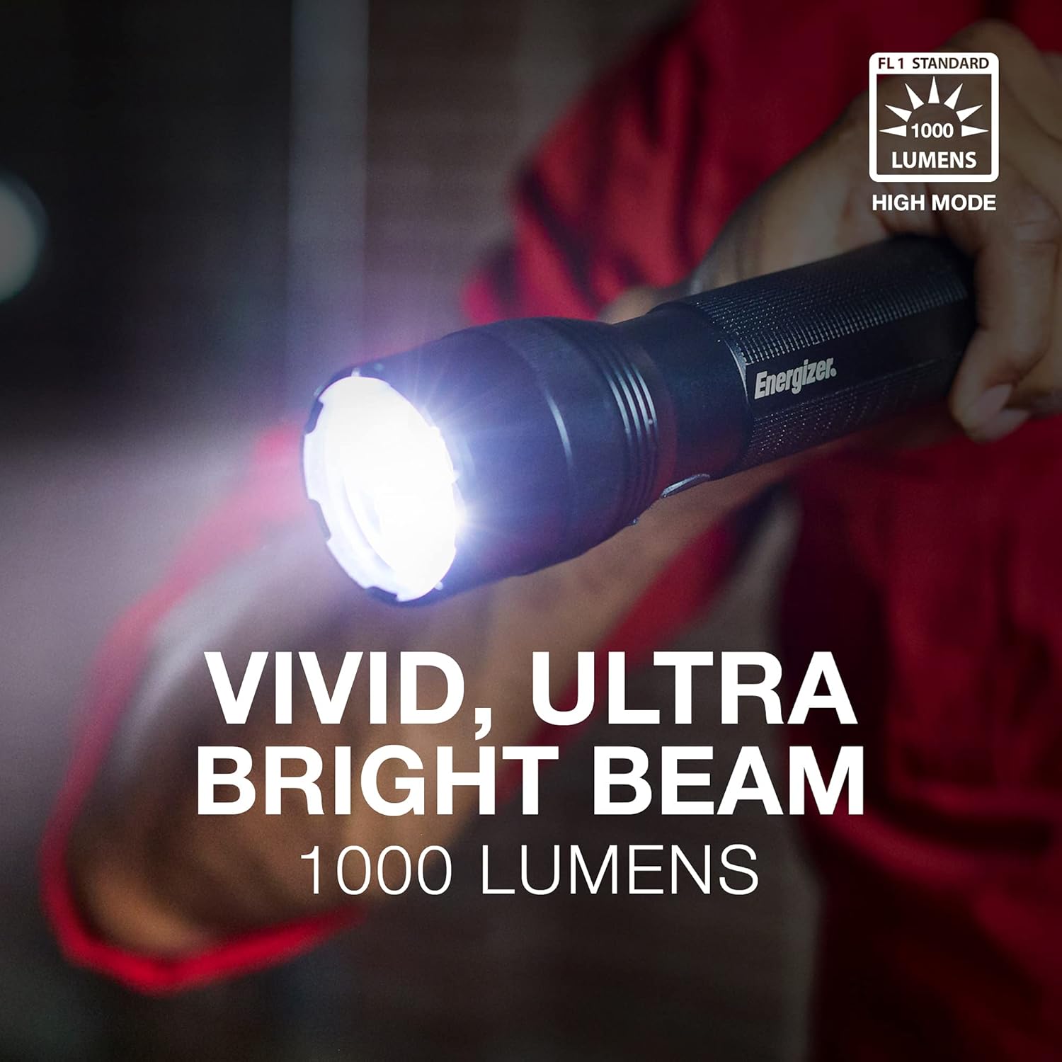 Energy-Boosting Tactical LED Flashlight