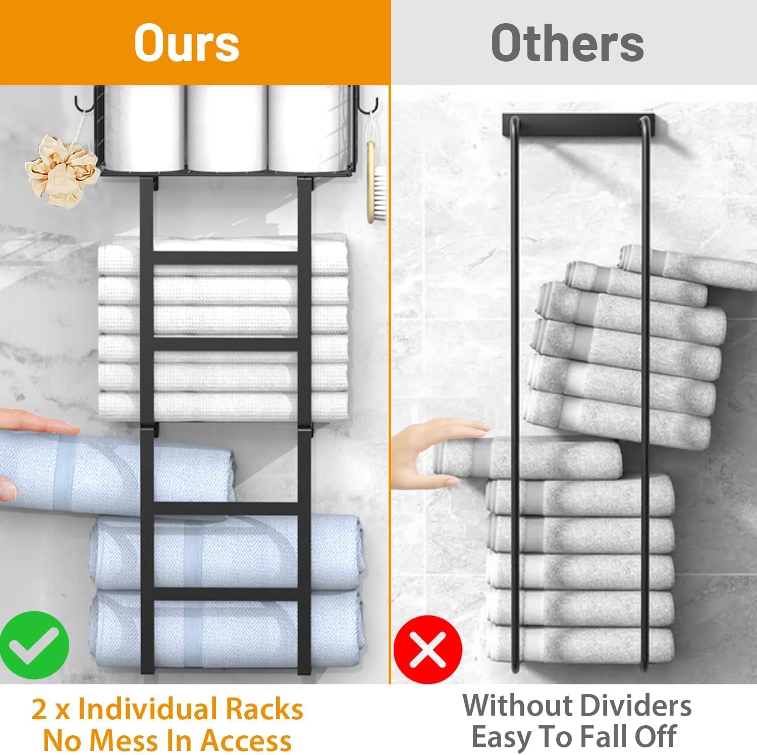 10-in-1 Towel Organizer
