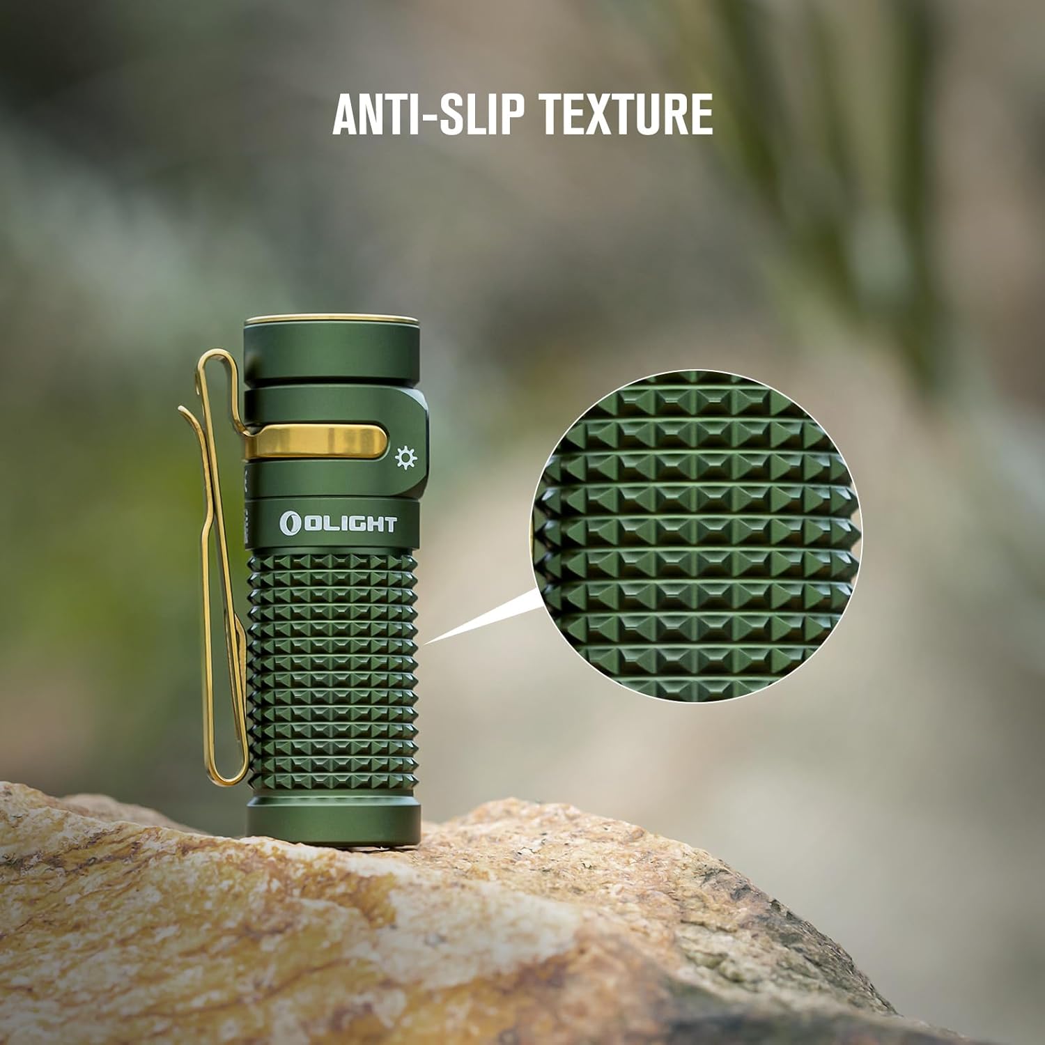 1300 Lumens Rechargeable EDC Flashlight waterproof for emergencies and daily use