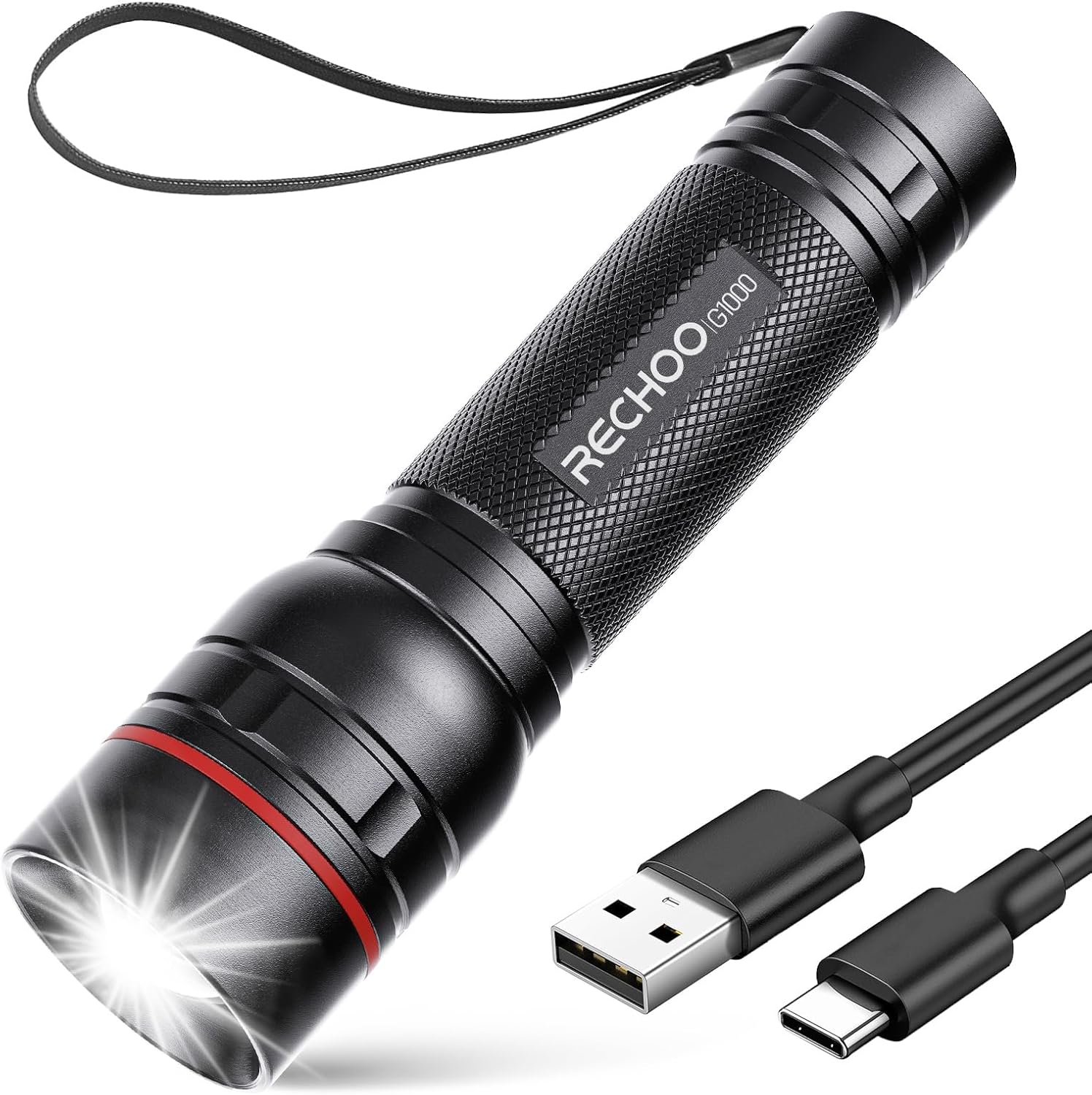 RECHOO Rechargeable Flashlight