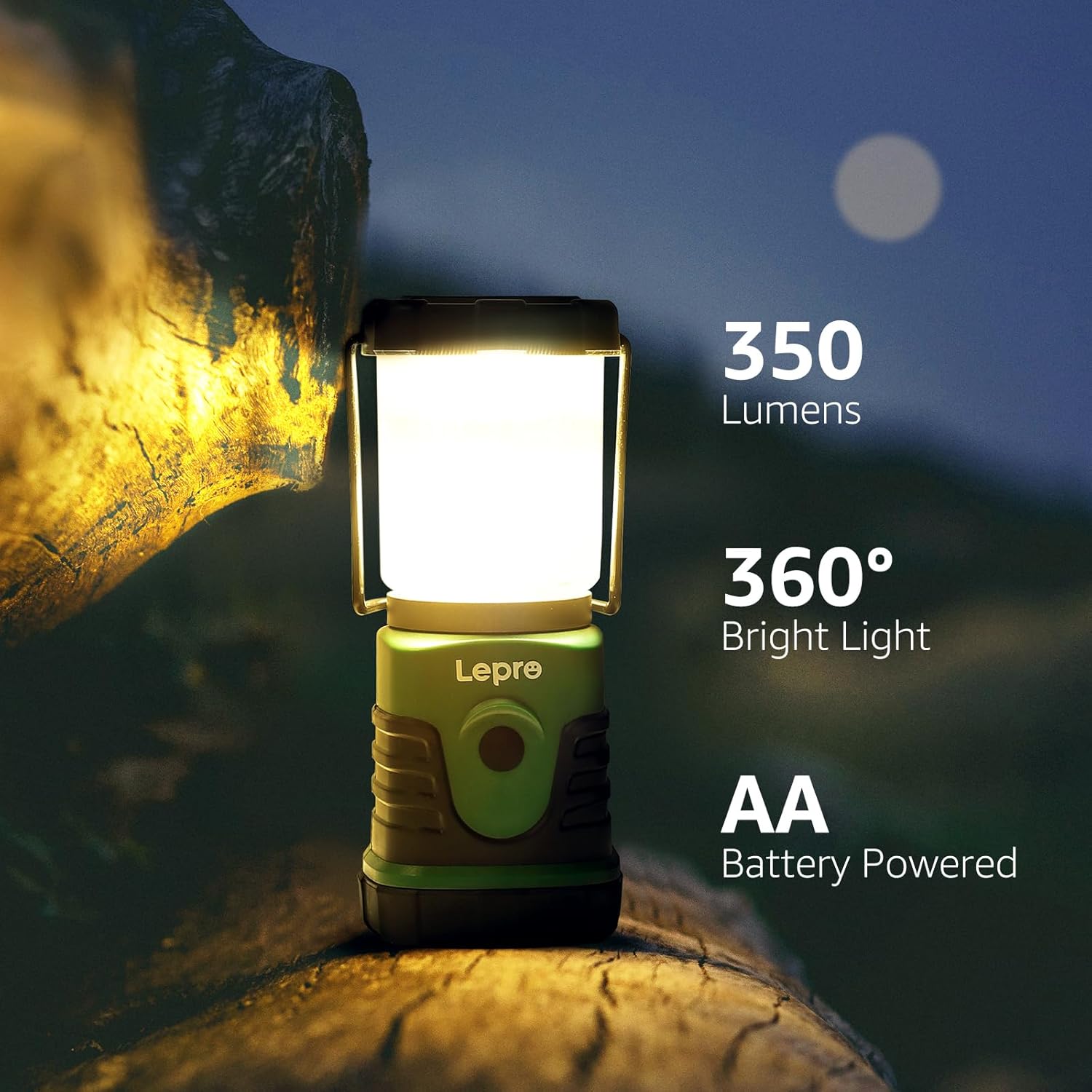 Lepro LED Camping Lantern the perfect outdoor light