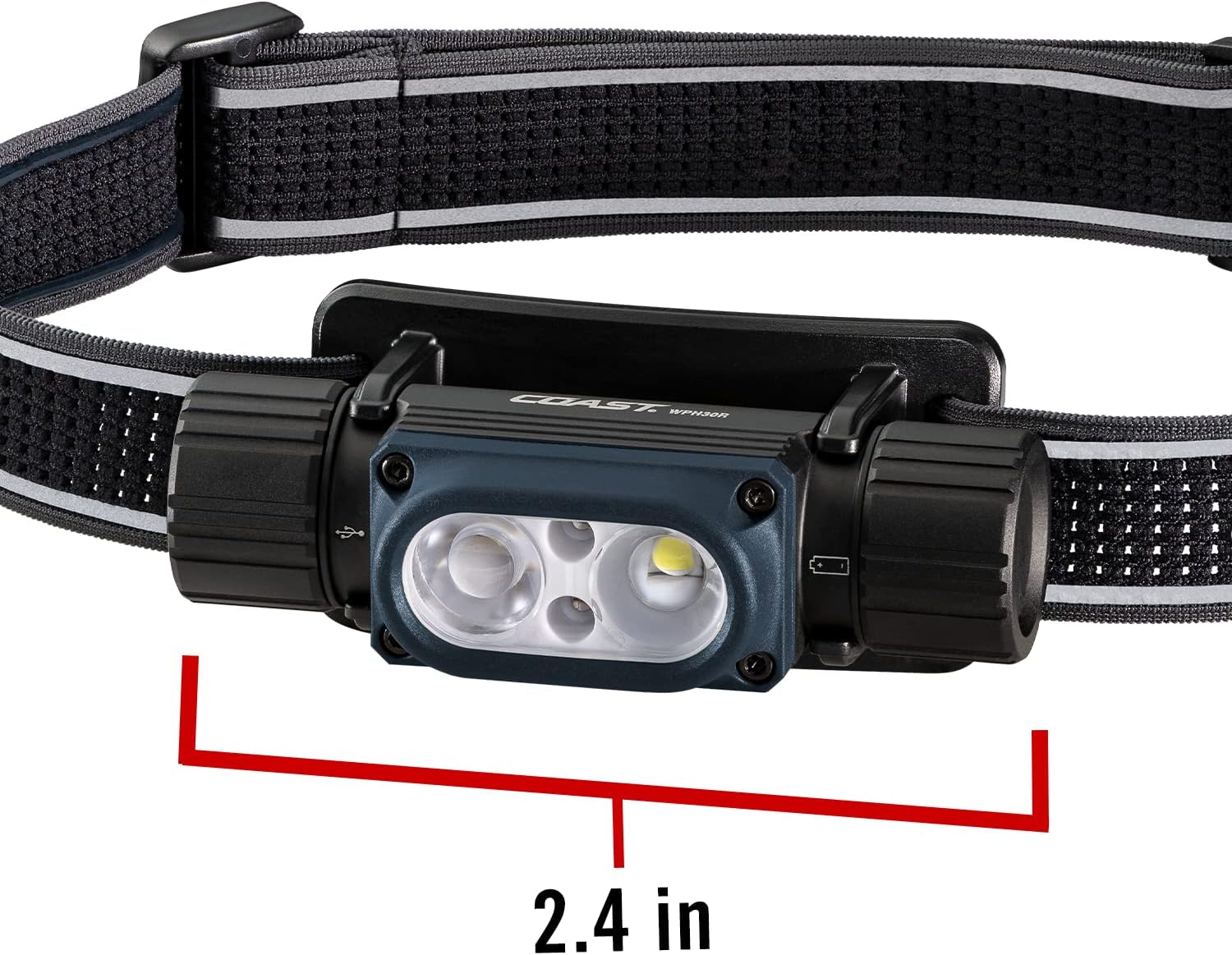 Durable LED Headlamp with Dual Modes