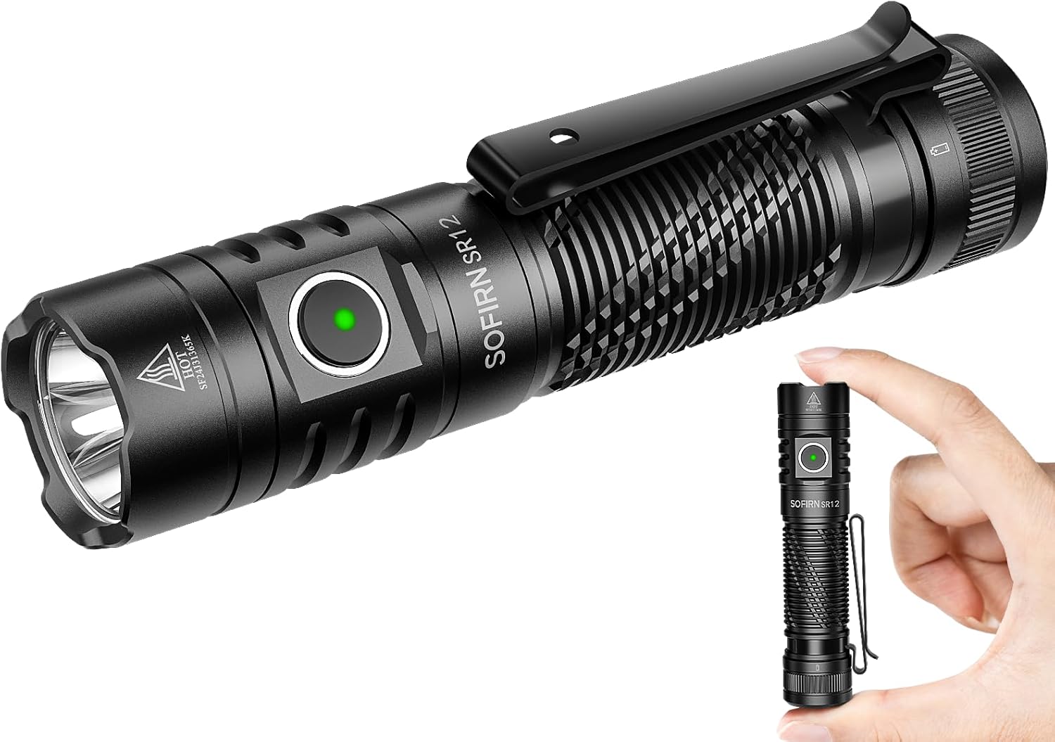 Small Rechargeable EDC Flashlight