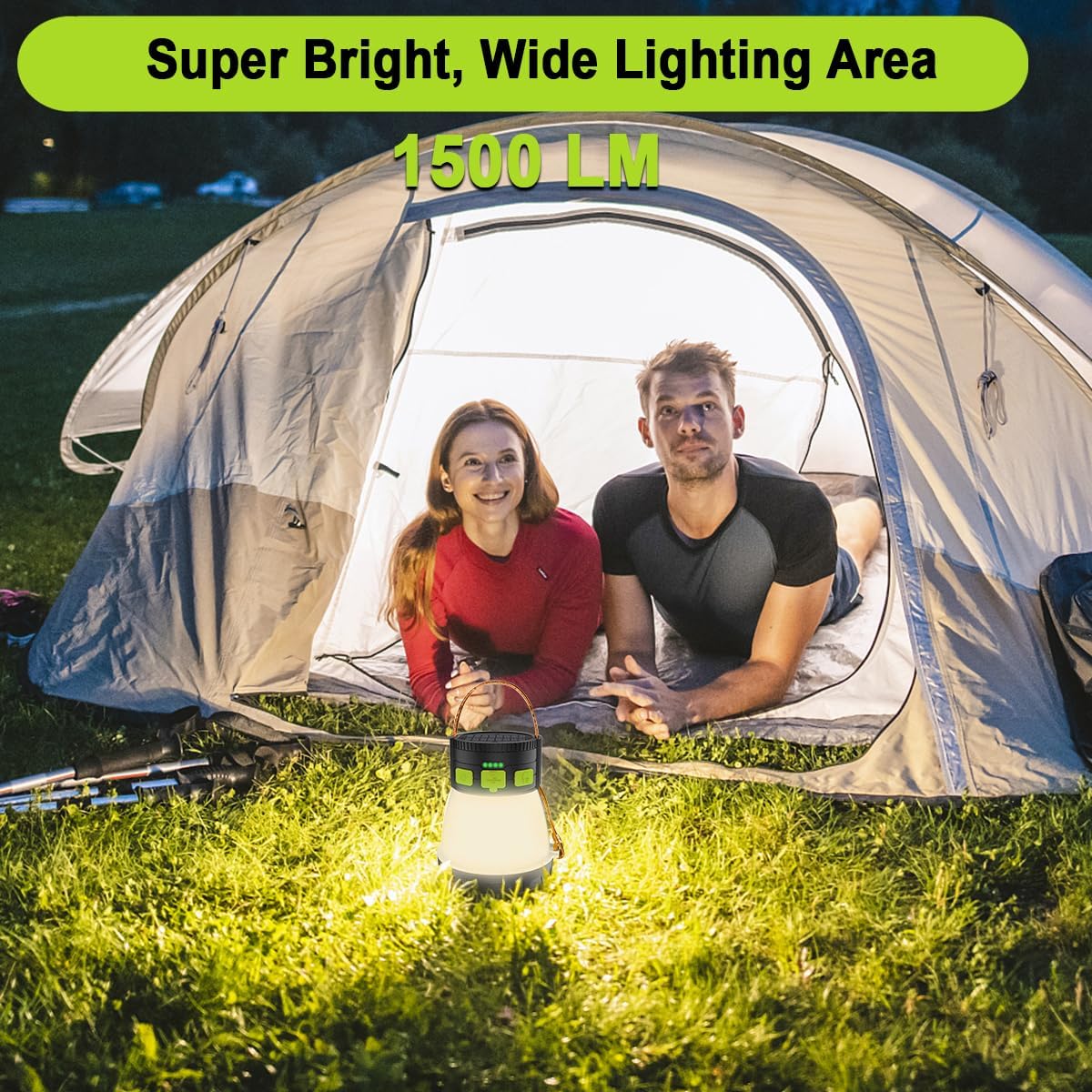 8-in-1 LED Camping Lantern