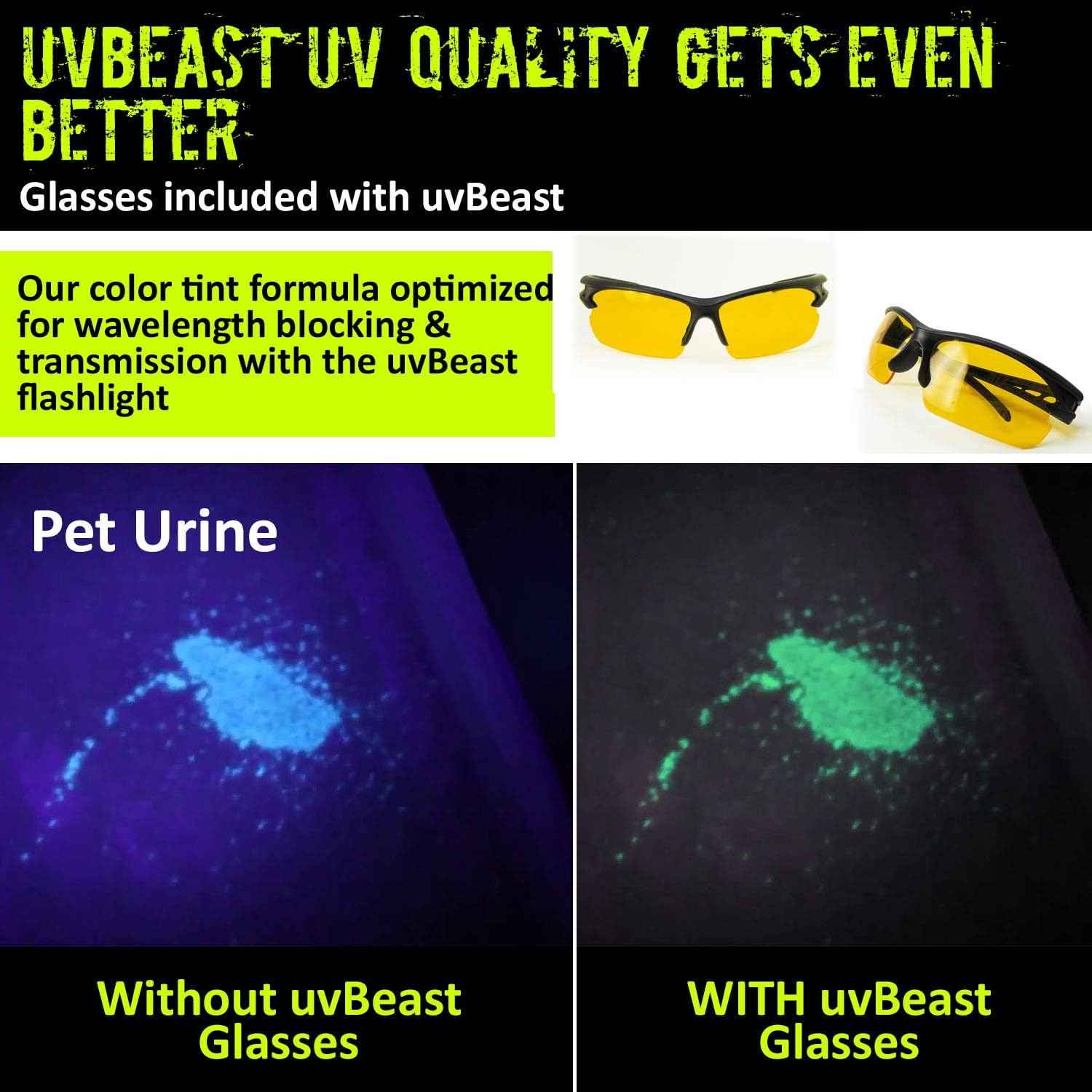 UVBeast V2 Black Light Flashlight
