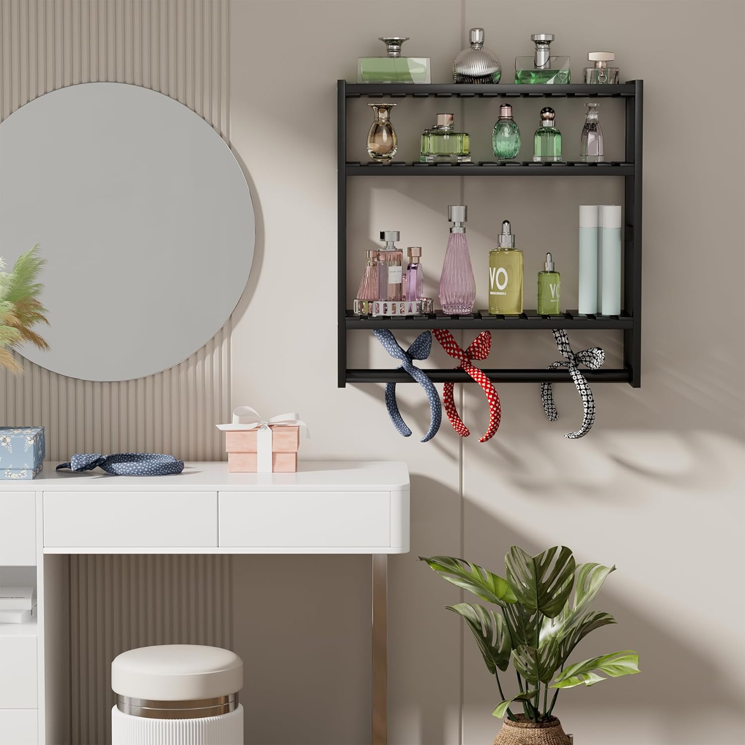 PPN Bamboo Towel Rack for Small Spaces