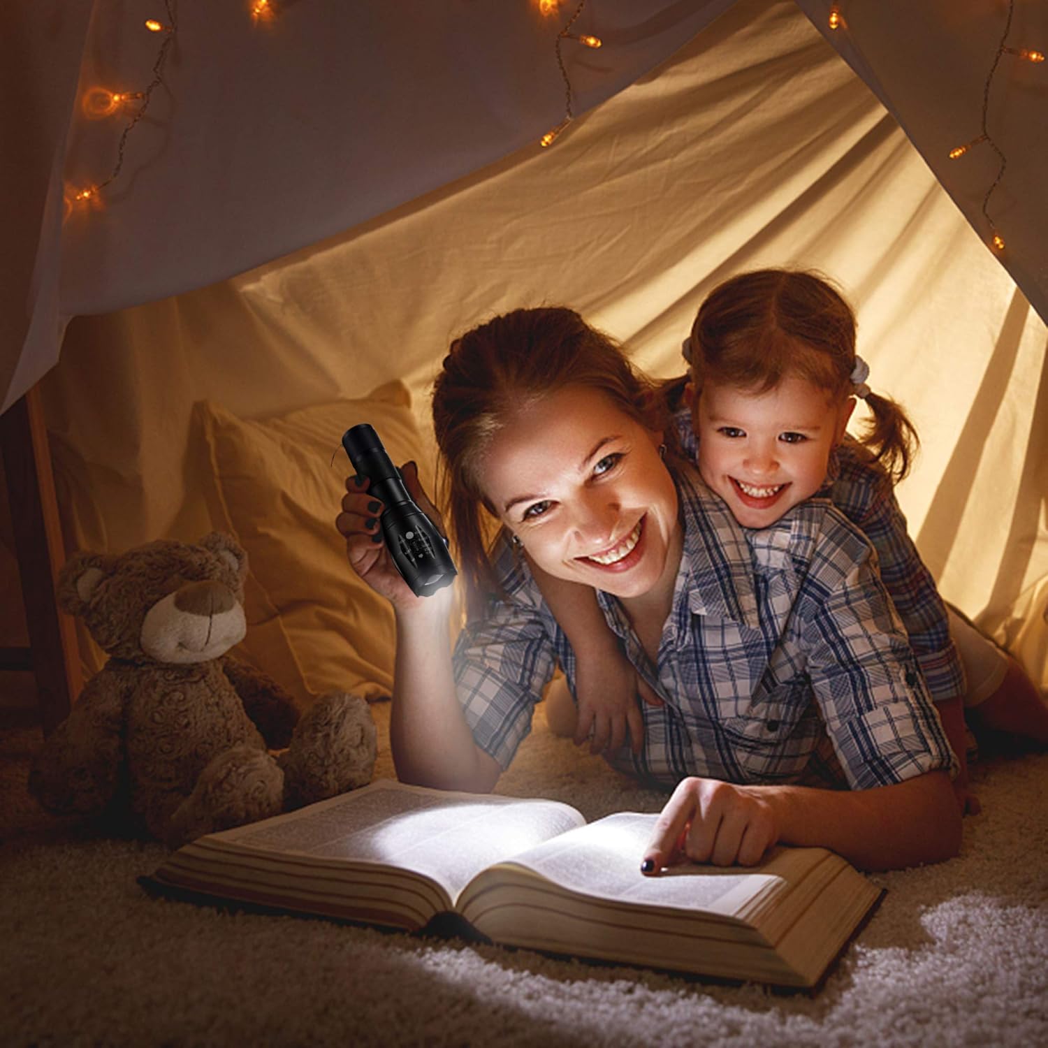 Tactical Flashlights for Hiking Camping Emergency Use