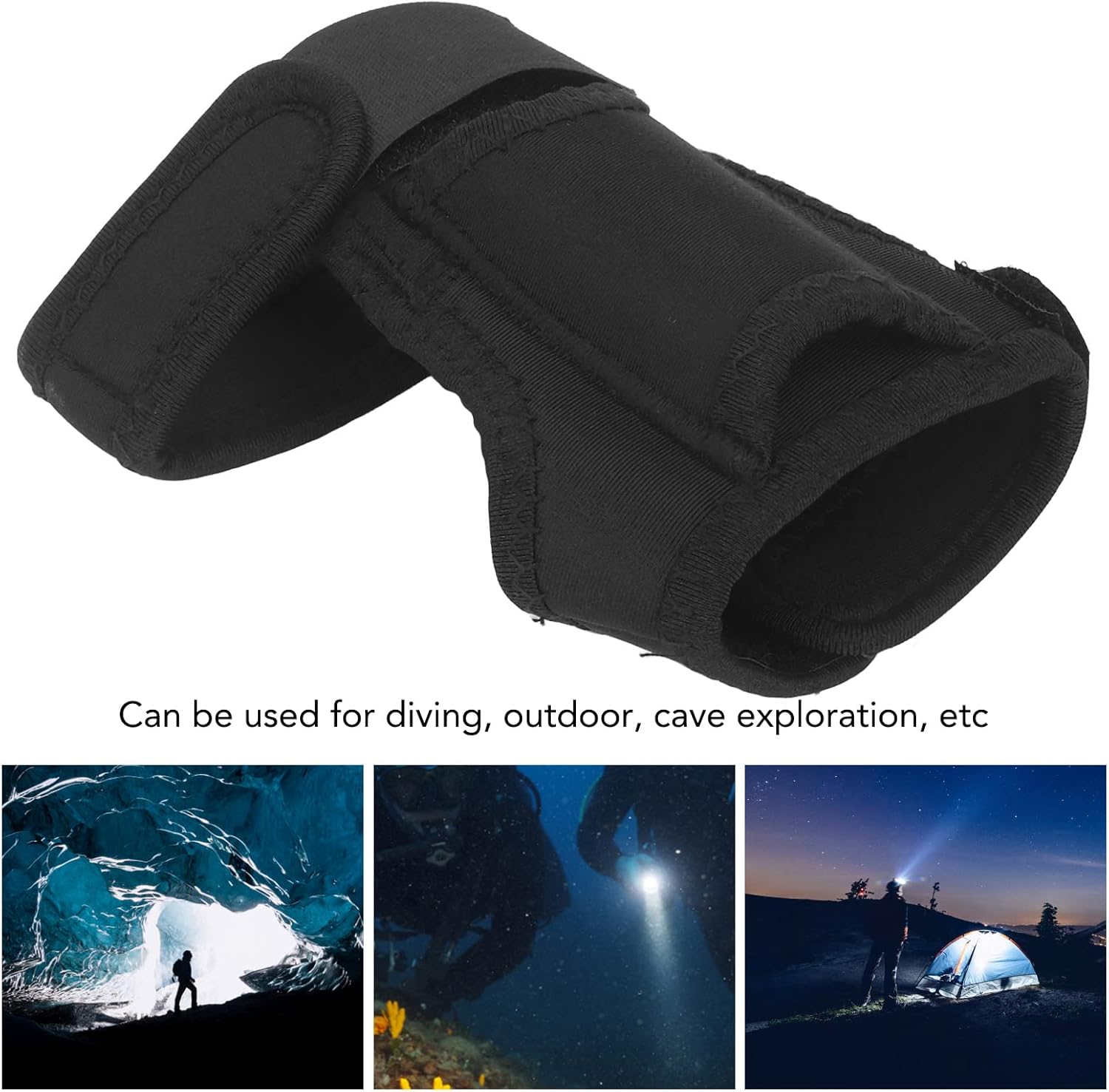 Dive-Ready Hands-Free Flashlight Glove