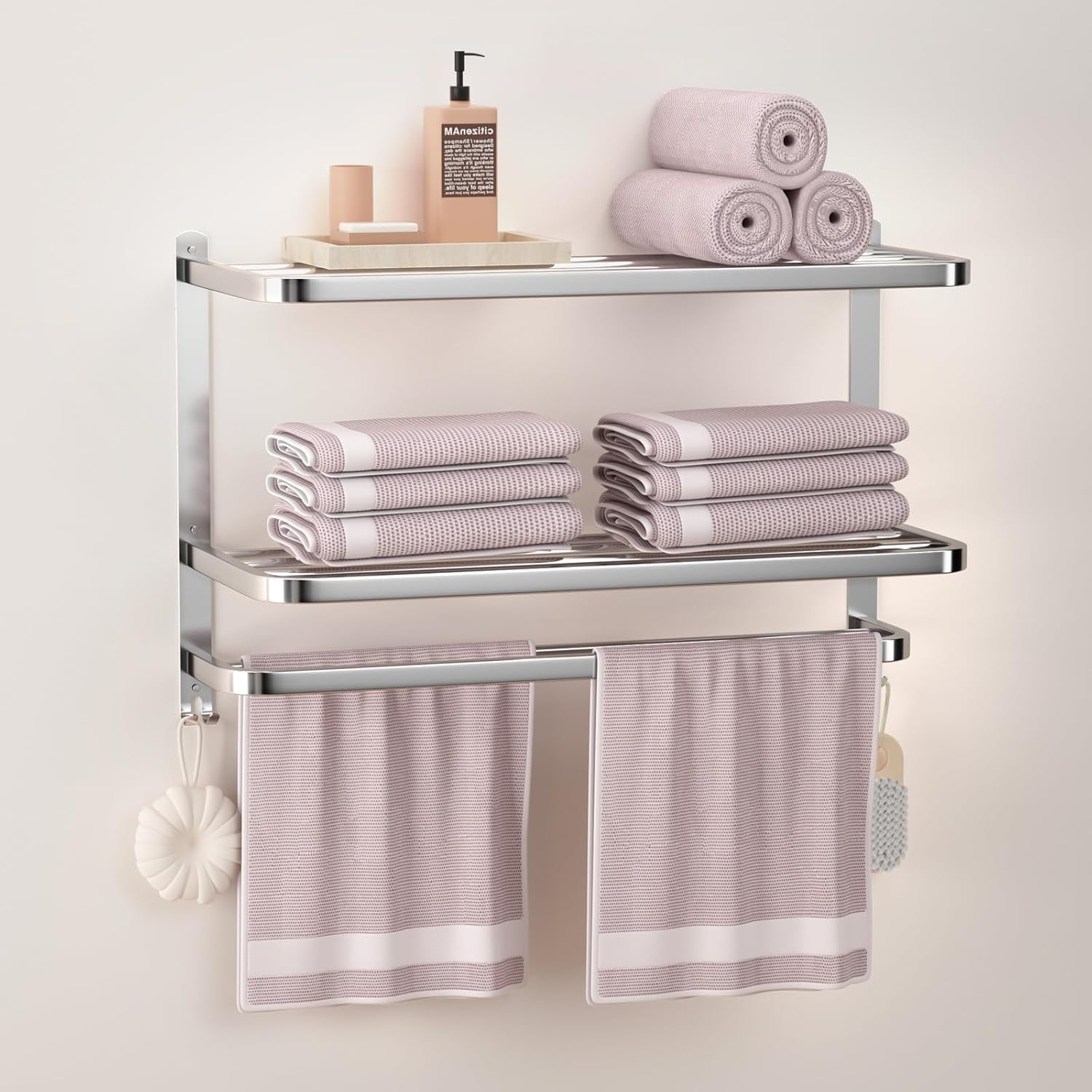 3-Tier Towel Rack for Bathroom DFS-DUDES