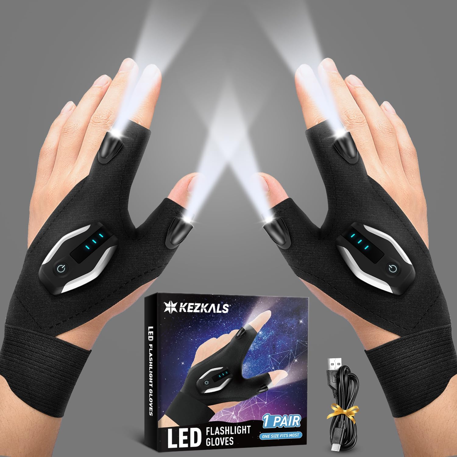 Rechargeable LED Gloves for Him The Ultimate Dads Valentines Gift