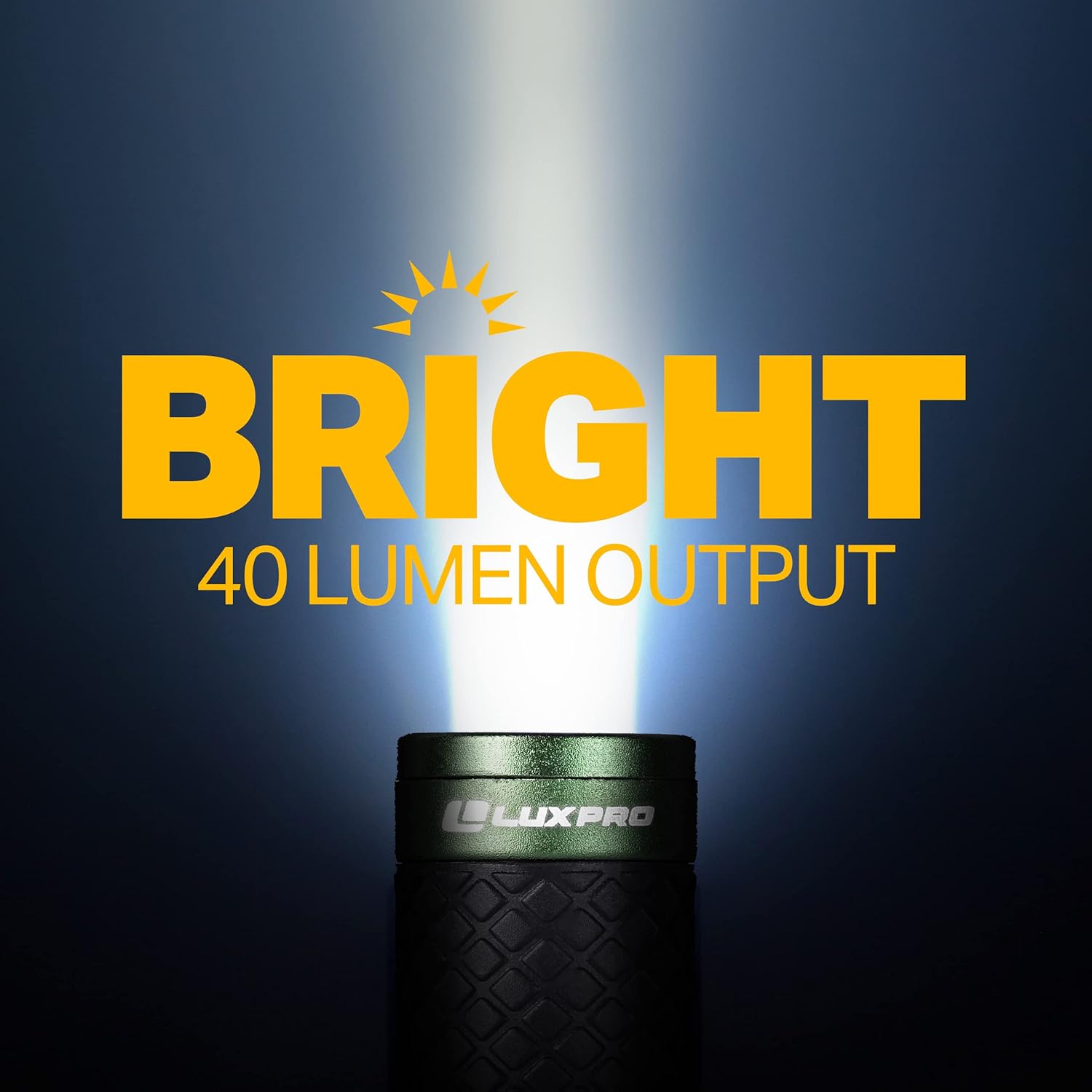 LUXPRO 40 Lumen Multi-Functional Keychain Focus Mini LED Flashlight