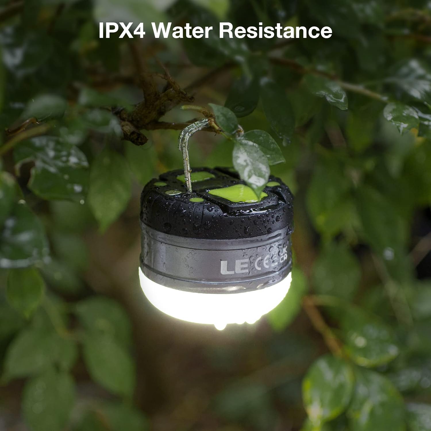 Enhanced LED Camping Lantern - Rechargeable 5 Light Modes