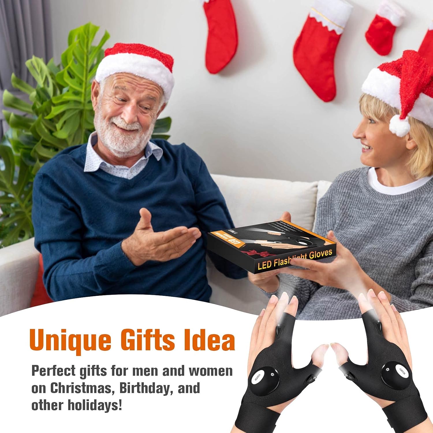 Jasee LED Flashlight Gloves Your Dads Secret Weapon