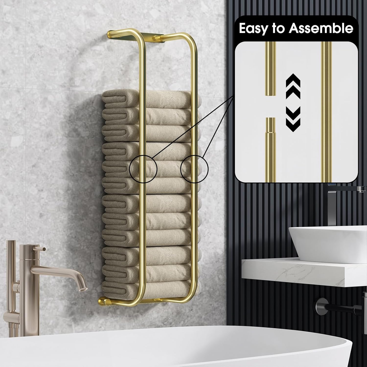 Danpoo Stainless Steel Towel Rack
