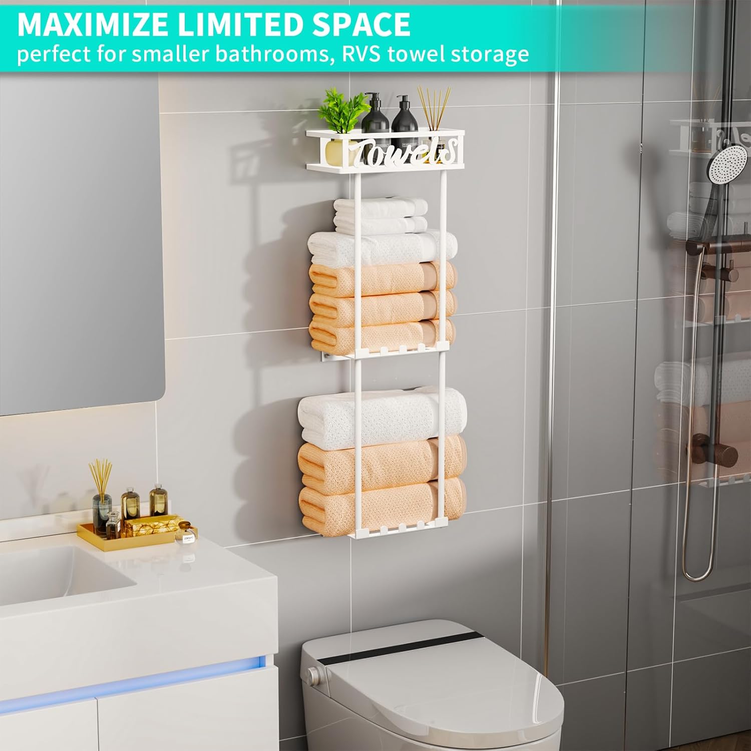 HapiRm Best Towel Rack