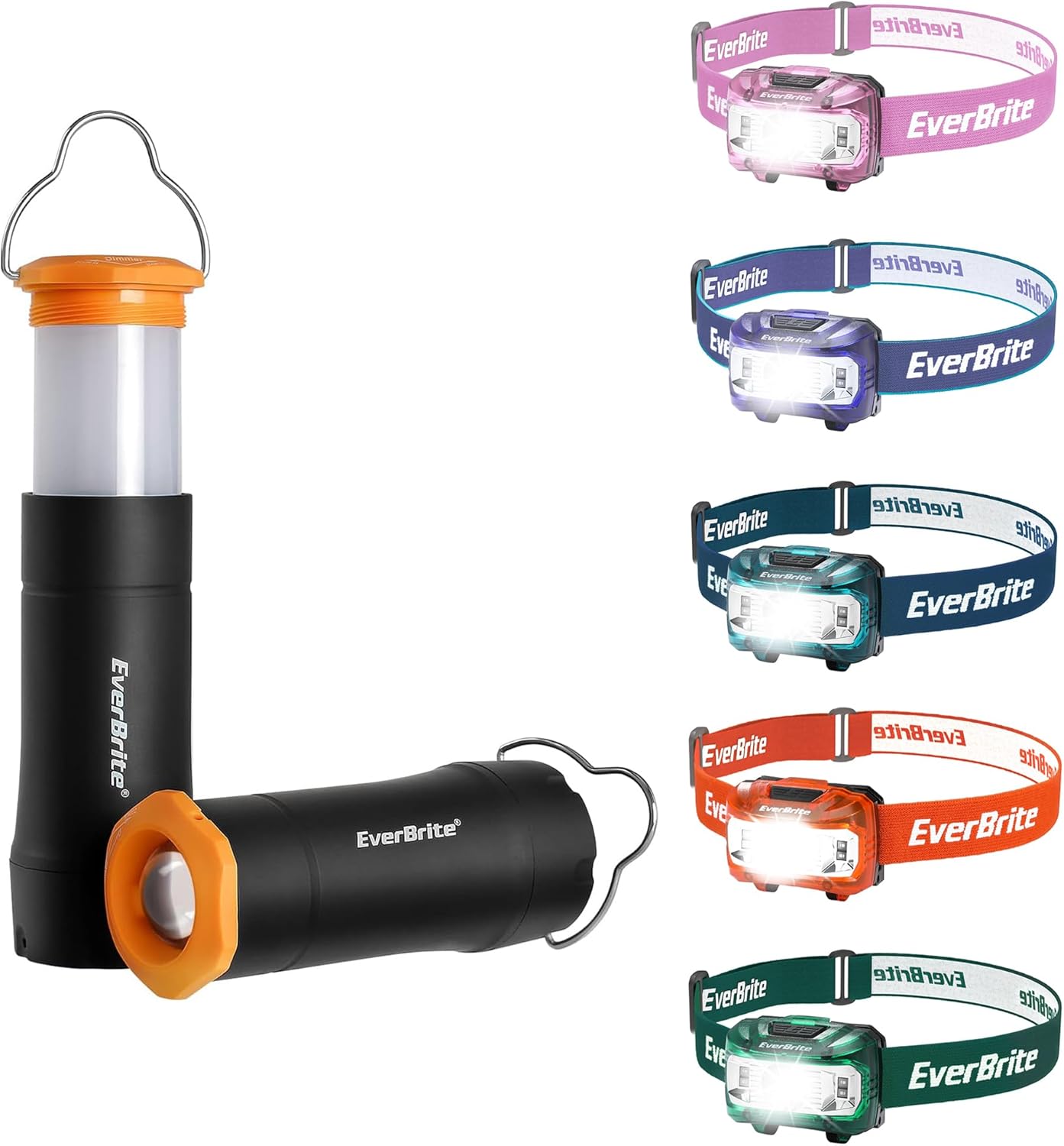 EverBrite 2-in-1 Mini Lantern 5 Pack Headlamp