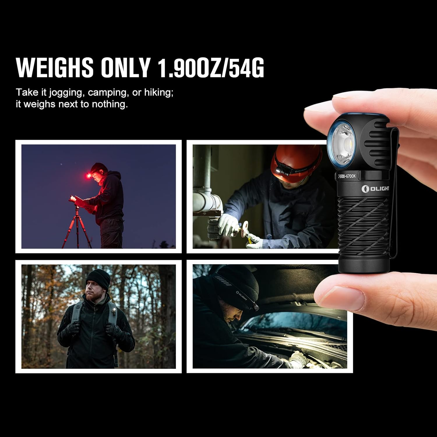 OLIGHT Perun 2 Mini - Powerful Comfortable Headlamp Pen