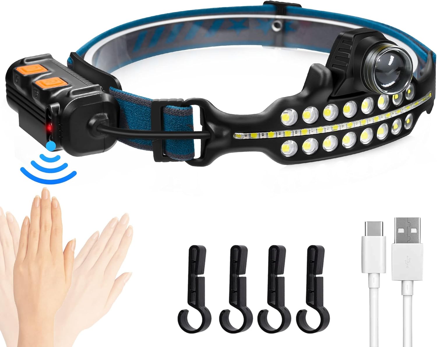 DARKBEAM Rechargeable LED Headlamp
