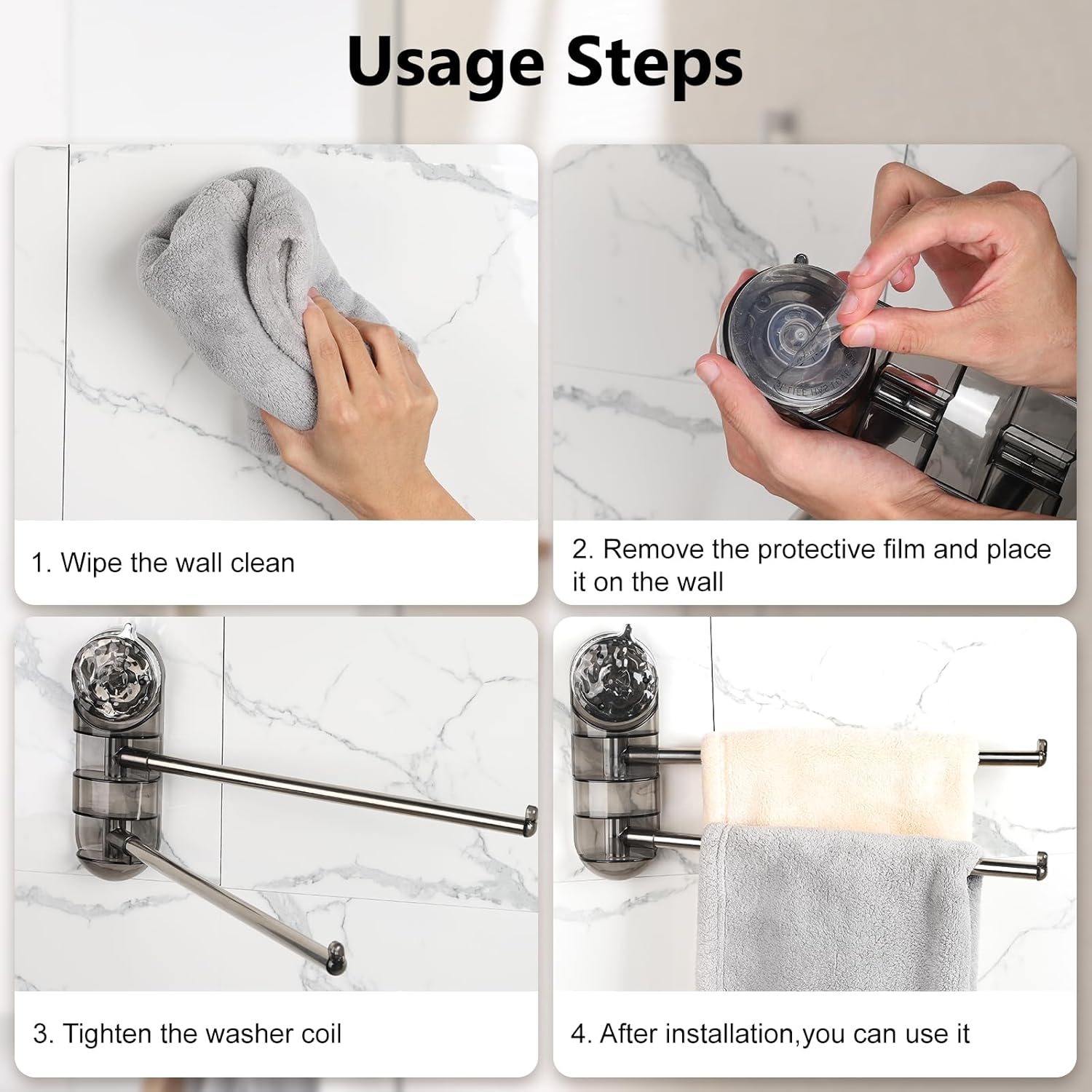 MINXAIR Stainless Steel Towel Rack