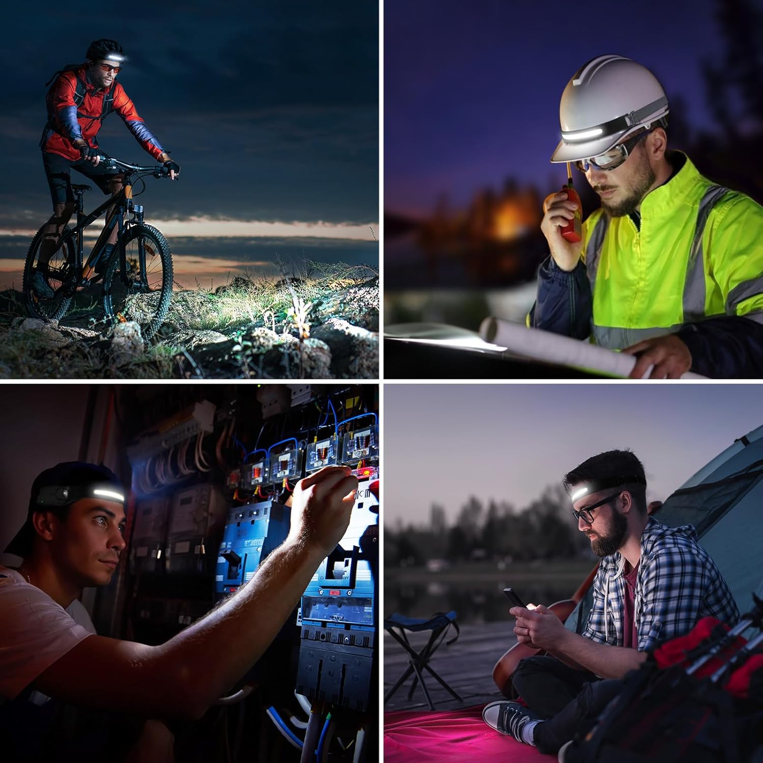 Charged XXL Beam Rechargeable Headlamp