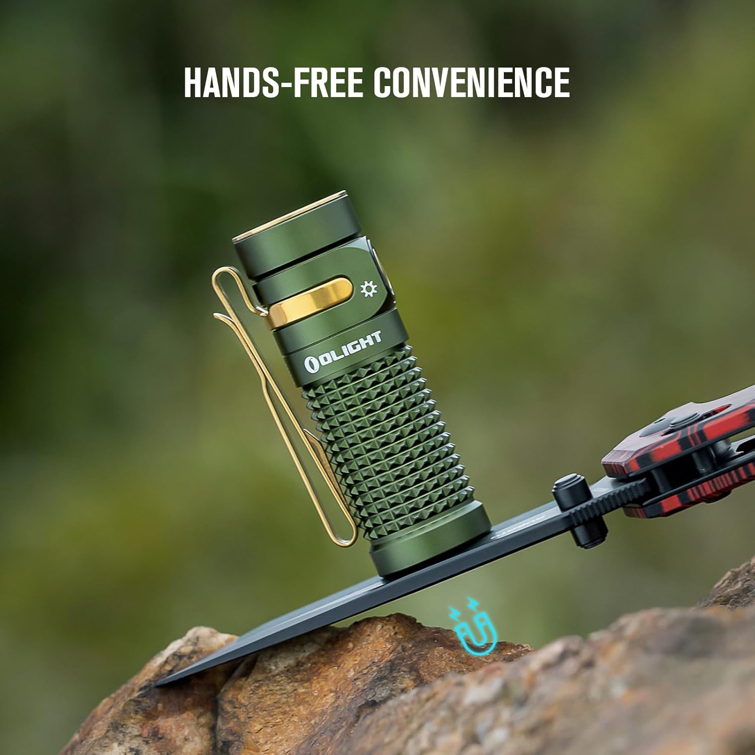 1300 Lumens Rechargeable EDC Flashlight waterproof for emergencies and daily use