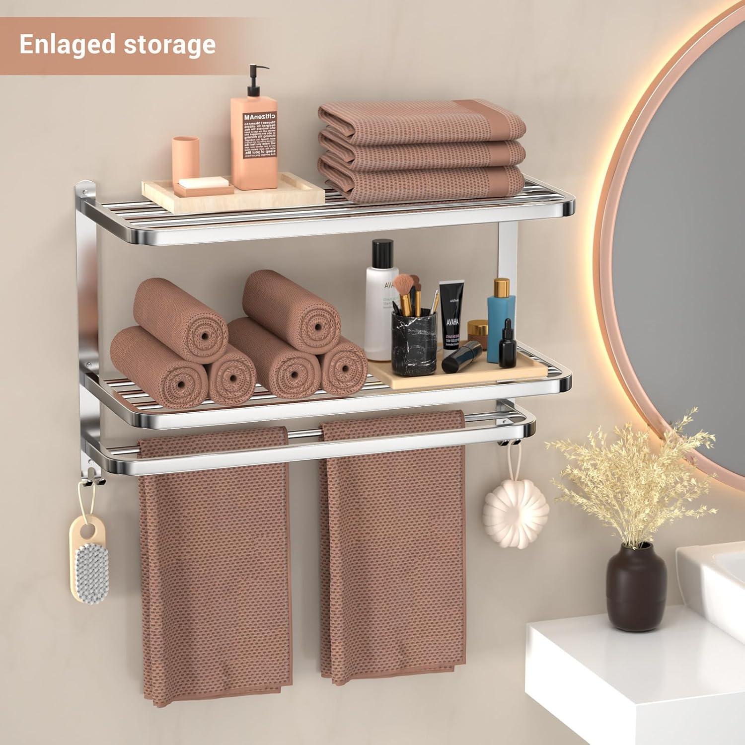 3-Tier Towel Rack for Bathroom DFS-DUDES
