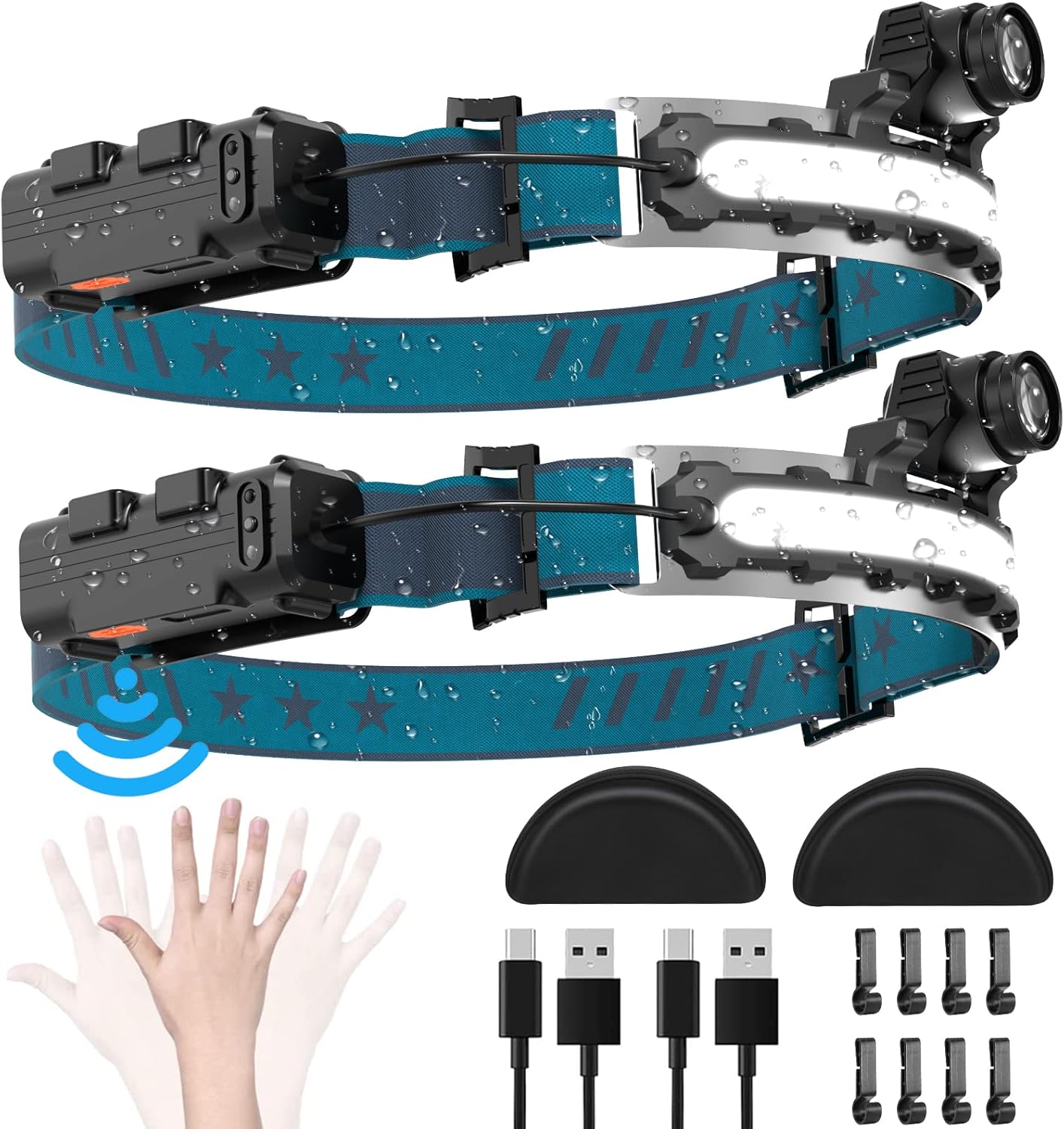 Xflyee Rechargeable LED Headlamp