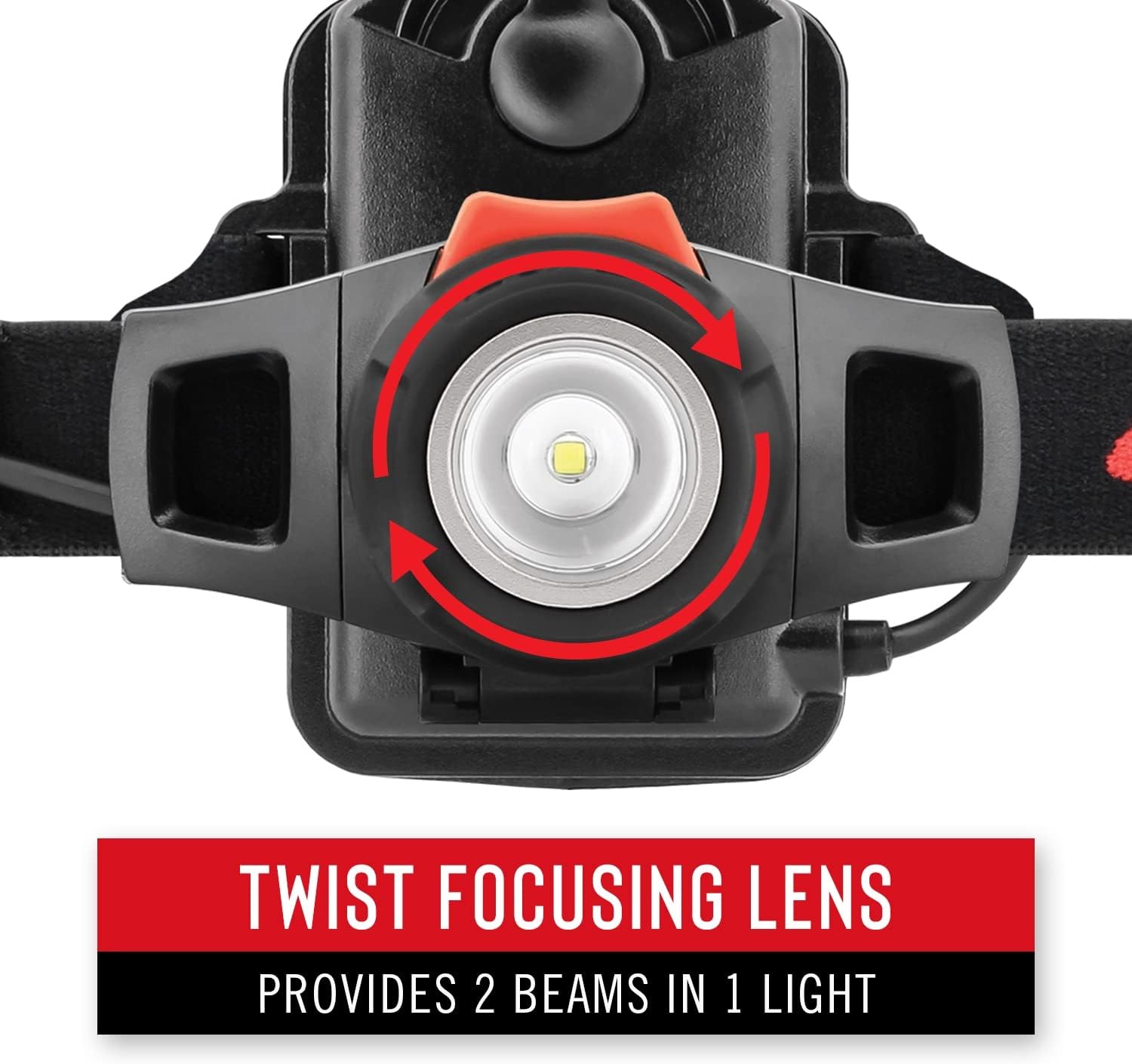 COAST BLADE-BRICK HEADLAMP WITH TWIST FOCUS
