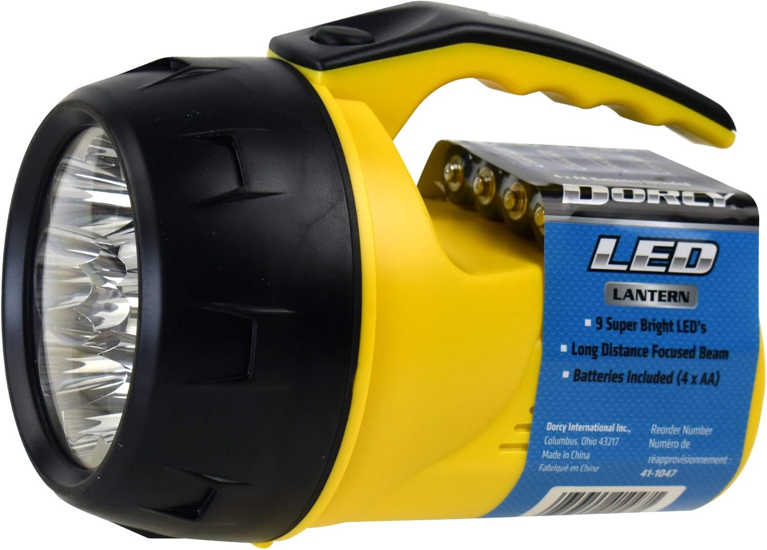 Elevate your daily tasks with the Dorcy 41-1047 Handheld Flashlight