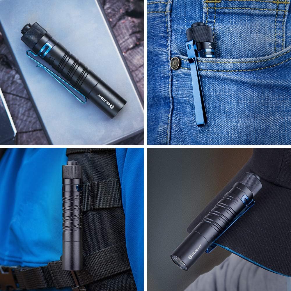 Dual-Output EDC Flashlight 300 Lumens Compact Design Tail Switch Long Battery Life