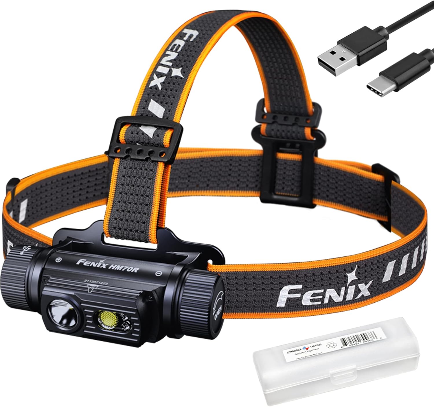 Fenix HM70R Headlamp 1600 Lumens Rechargeable and Durable