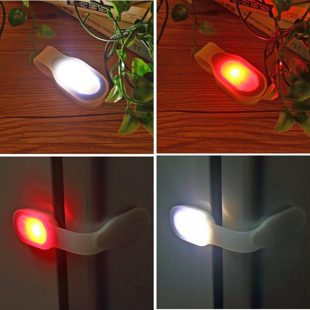 ALONEFIRE LED Clip-On Flashlight