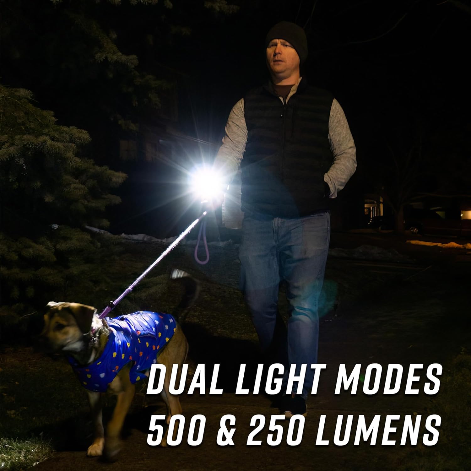 Dual Modes 100 Flood Bright Durable Wrist Light