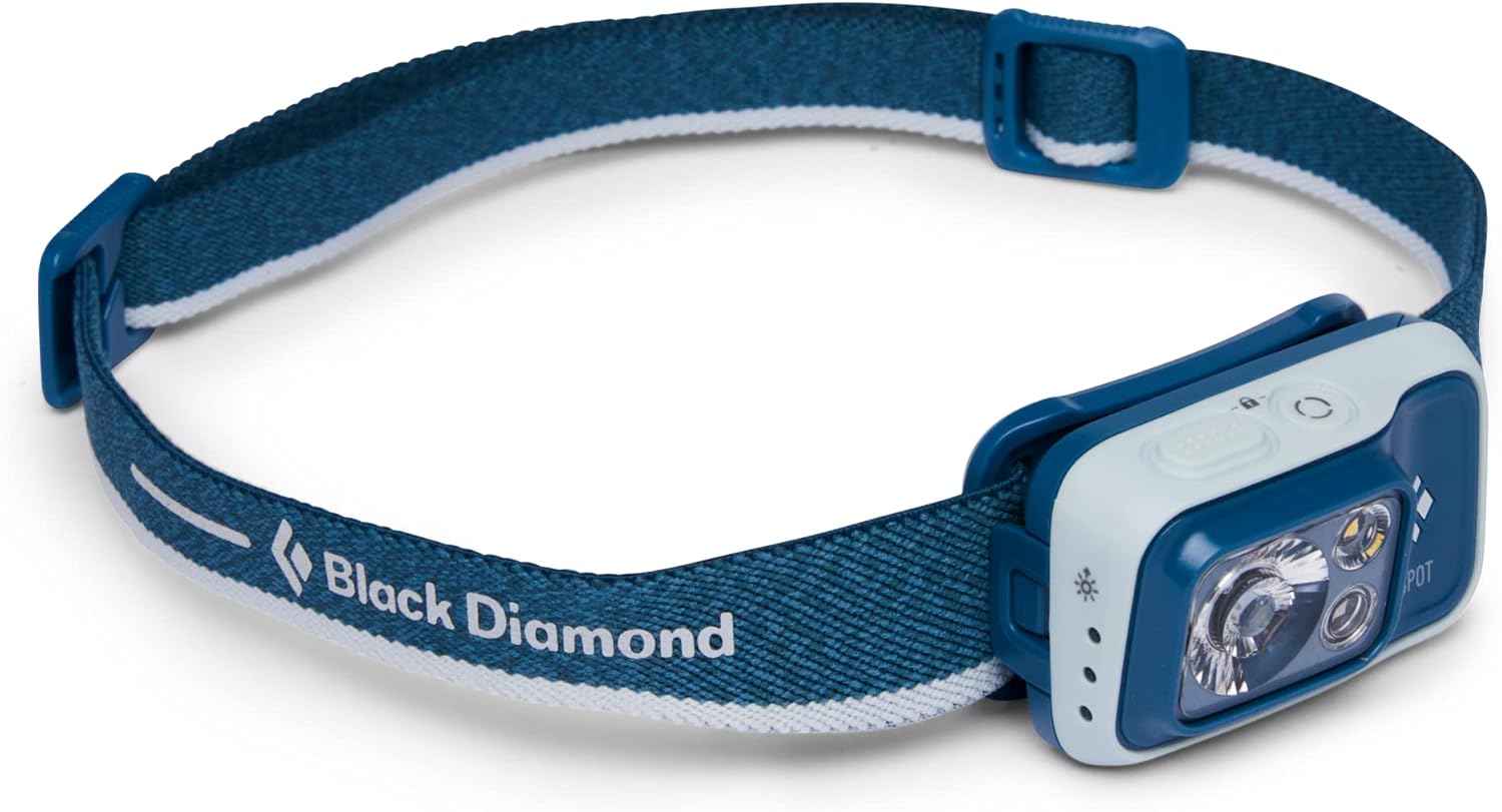 BLACK DIAMOND Spot 400 LED Headlamp Waterproof Dimmable creek blue