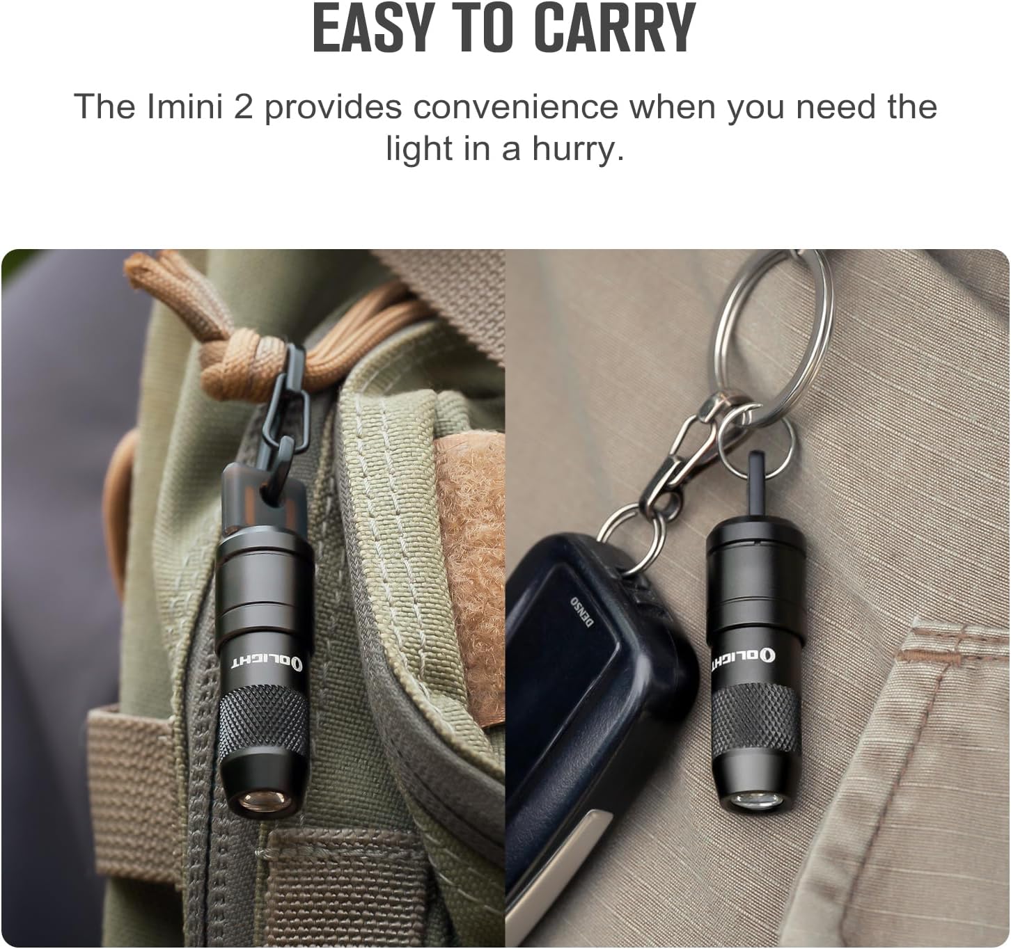 The OLIGHT IMINI 2 EDC Flashlight