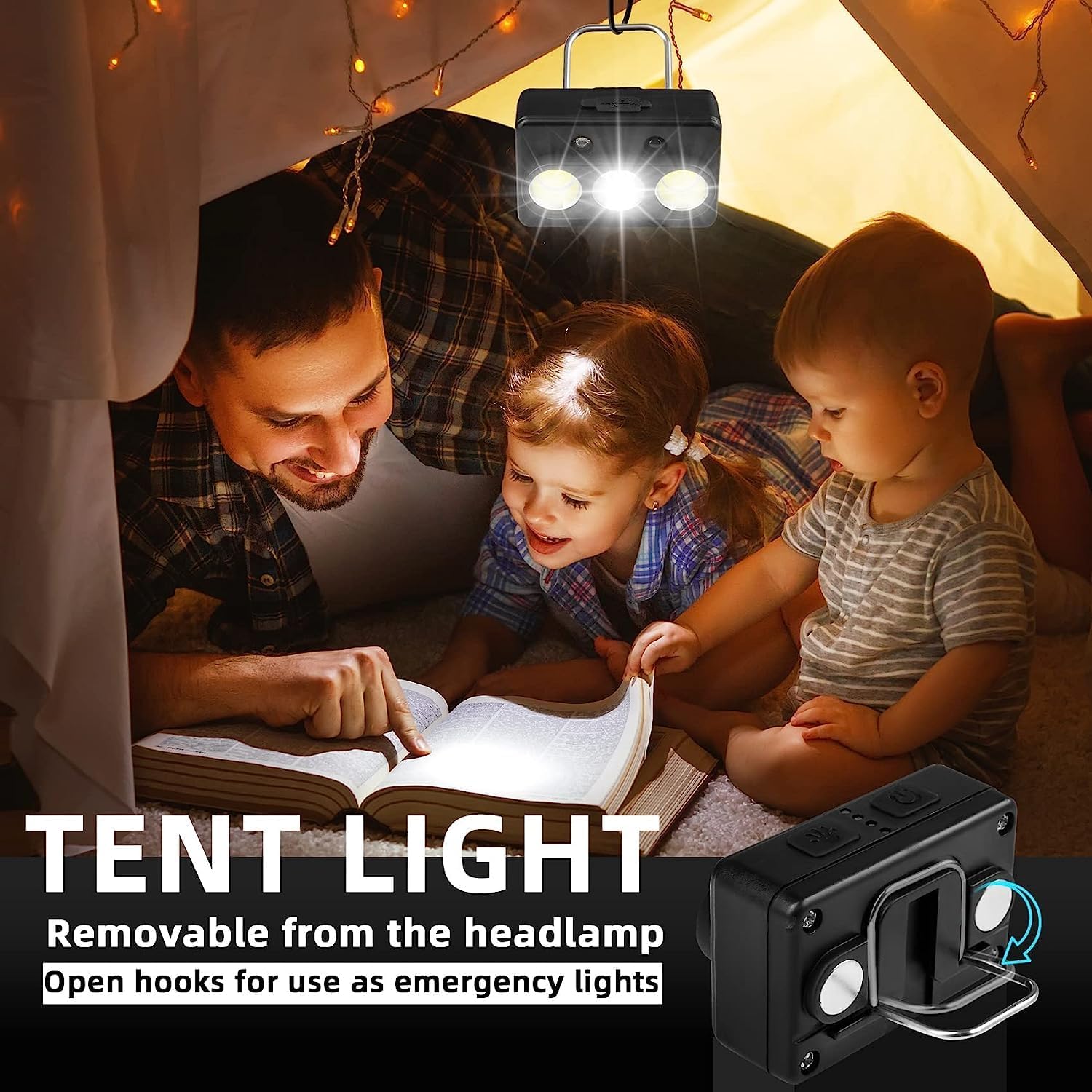 Minsk Rechargeable Headlamp 2 Pack