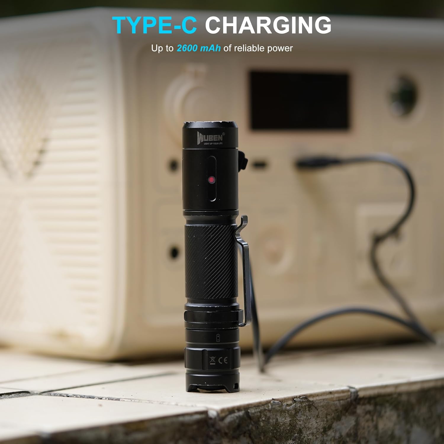 WUBEN C3 Rechargeable Flashlight